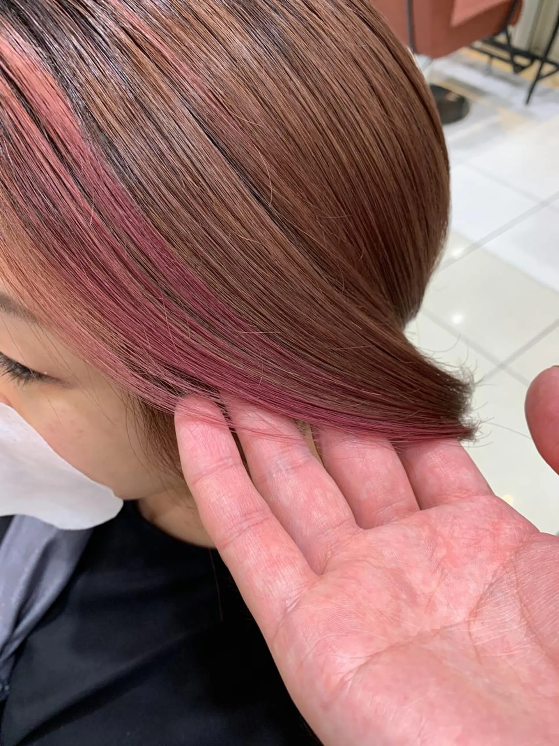 ショート カラー ヘアカラー 髪質改善カラーリスト /根本雄貴のヘアスタイル