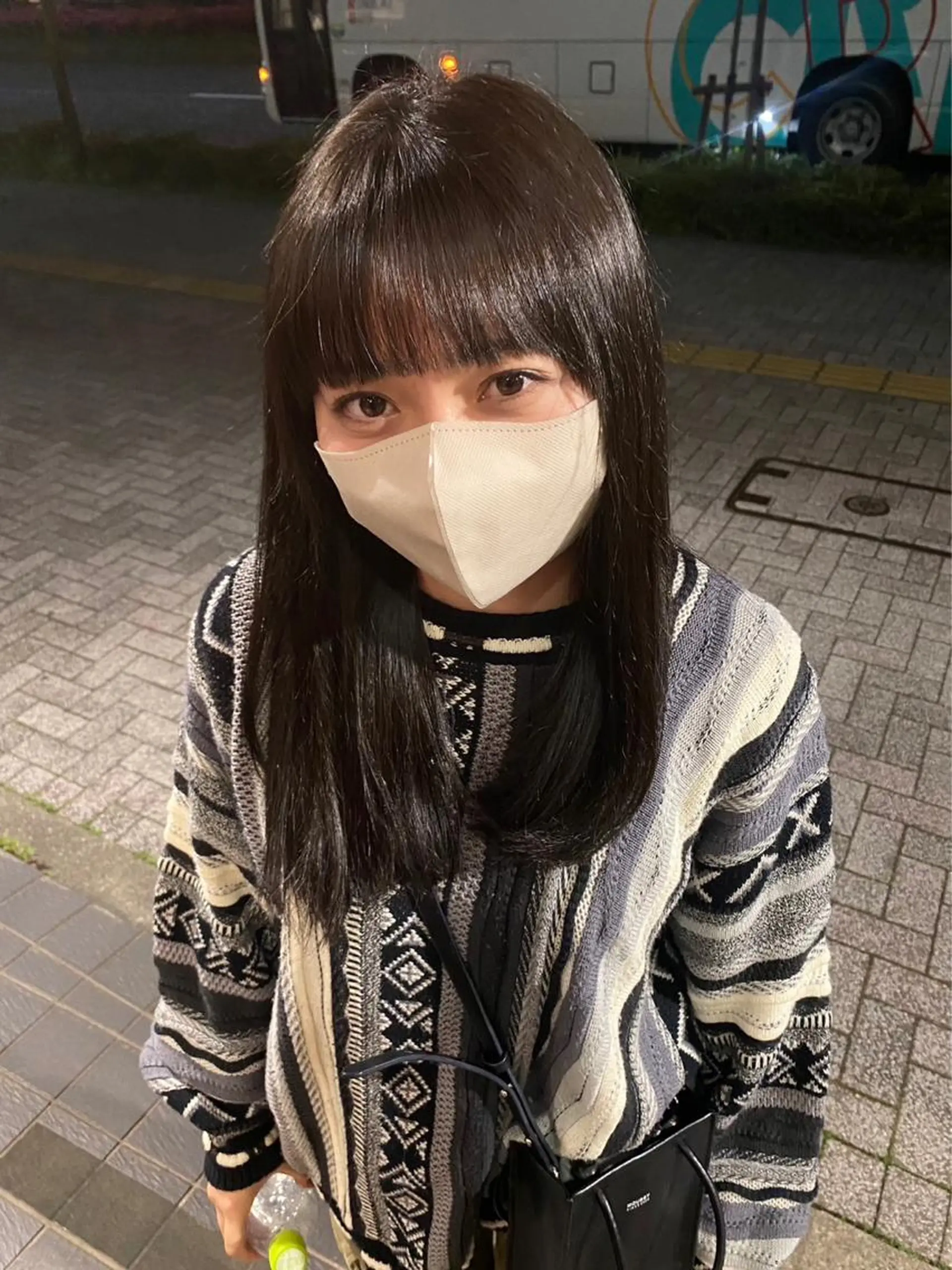 セミロング カット ヘアカラー トリートメント 💞暖色カラー 💞risaのヘアスタイル