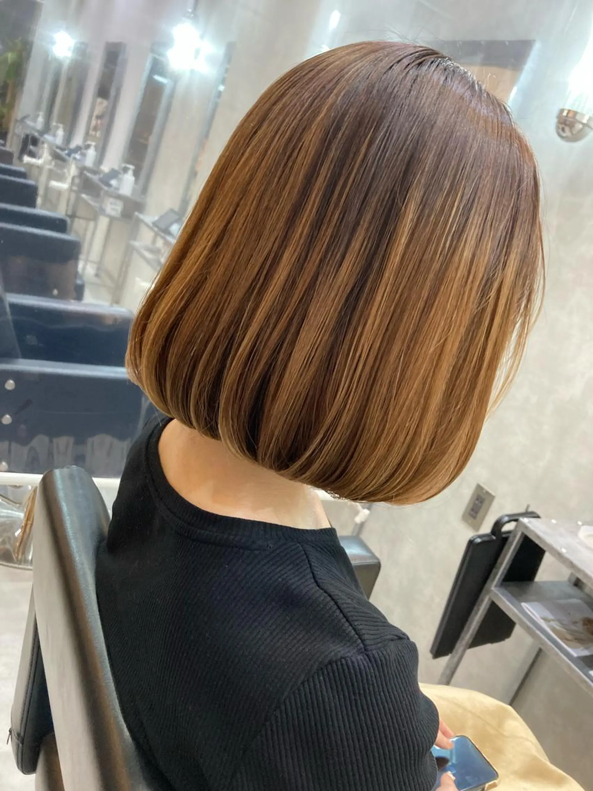 ショート ワンレンボブ ボブ RAWR　Hair Brio所属・髪質改善/ブリーチ /ユウキ🫧🌸のヘアスタイル