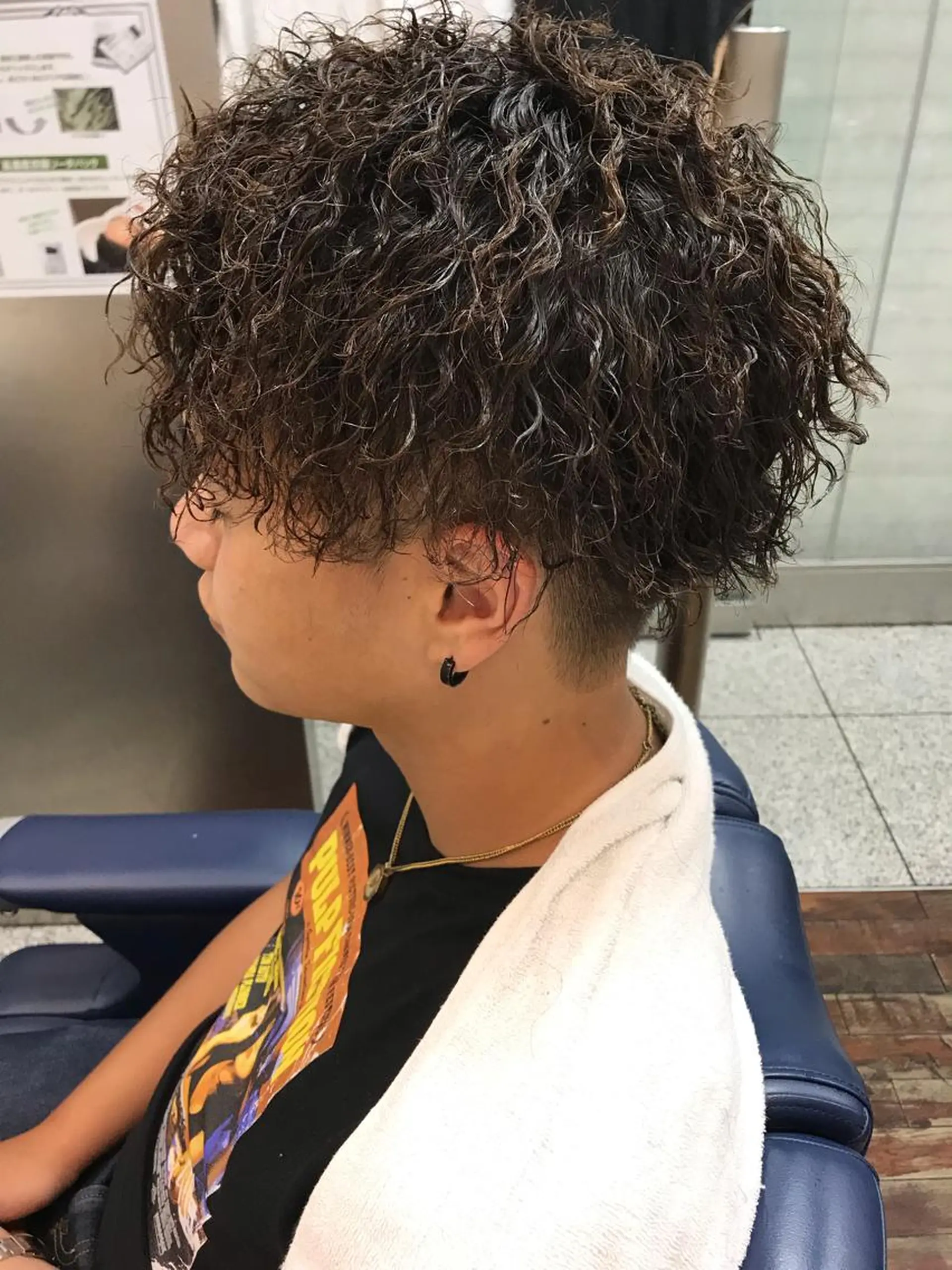 パーマ メンズ LOCALCUTCLUB所属・パーマ職人👏 岡田佳樹のヘアスタイル