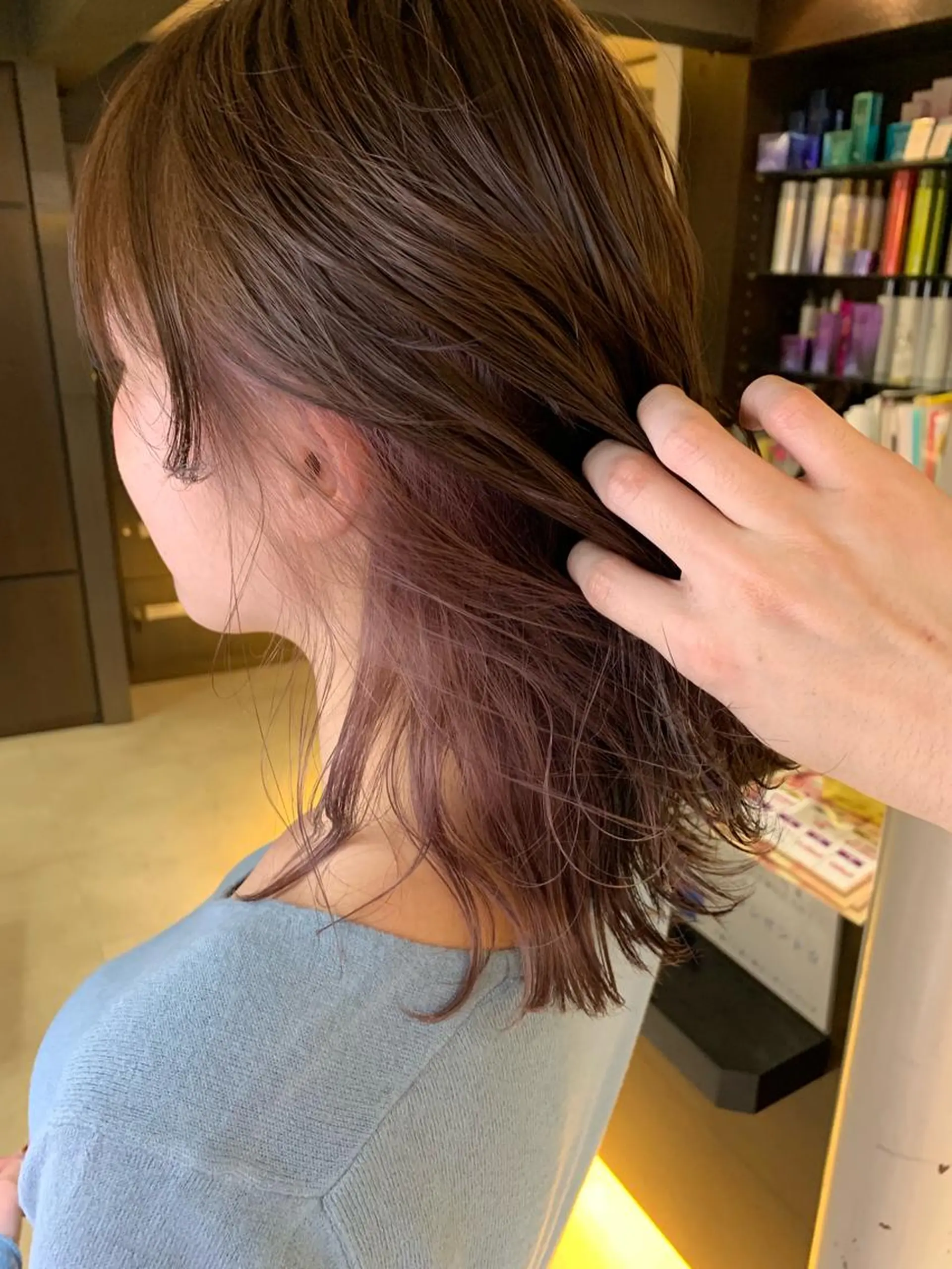 ショート カラー ピンクカラー ヘアカラー トリートメント ✂️大門 巧✂️ LAFF難波店のヘアスタイル