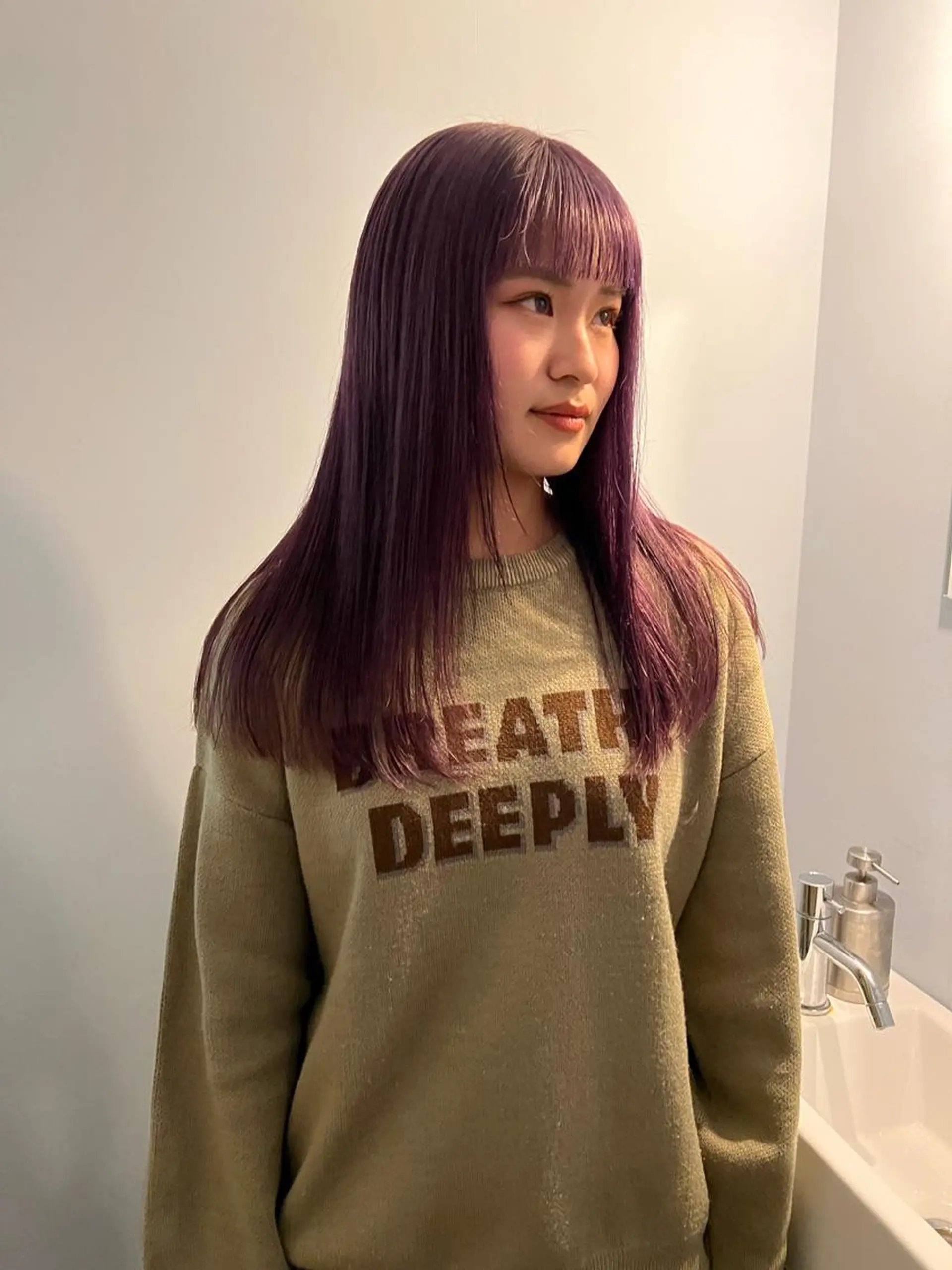 ロング カラー 舟橋耀/ブリーチカラ ー/レイヤーカットのヘアスタイル