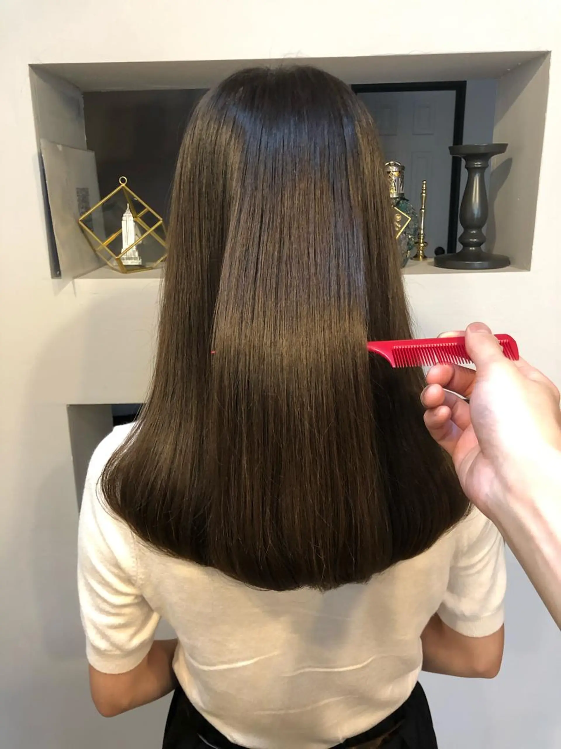 セミロング トリートメント カット ヘアカラー トリートメント また会いたくなる 美容師【KENTA】のヘアスタイル