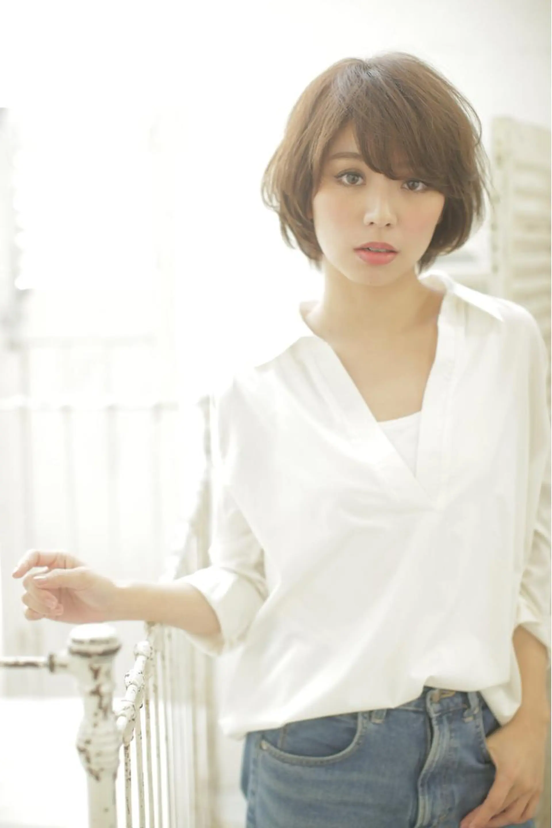 ショート 龍 門のヘアスタイル