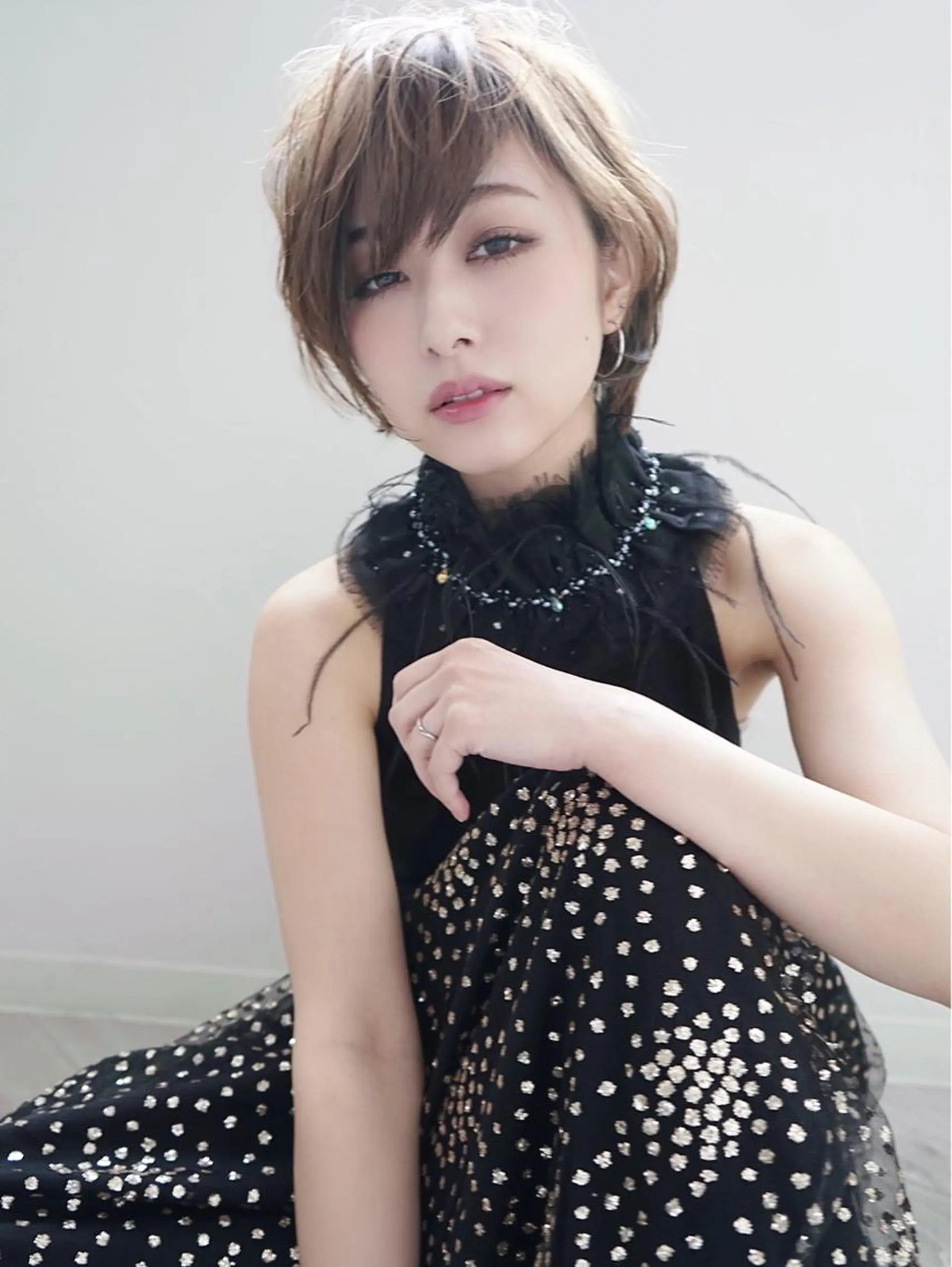 ショート カラー ショートボブ ブラウンカラー ナチュラルブラウン ボブ ショートヘア カット ヘアカラー トリートメント WHOLE所属・花井 啓好のヘアスタイル