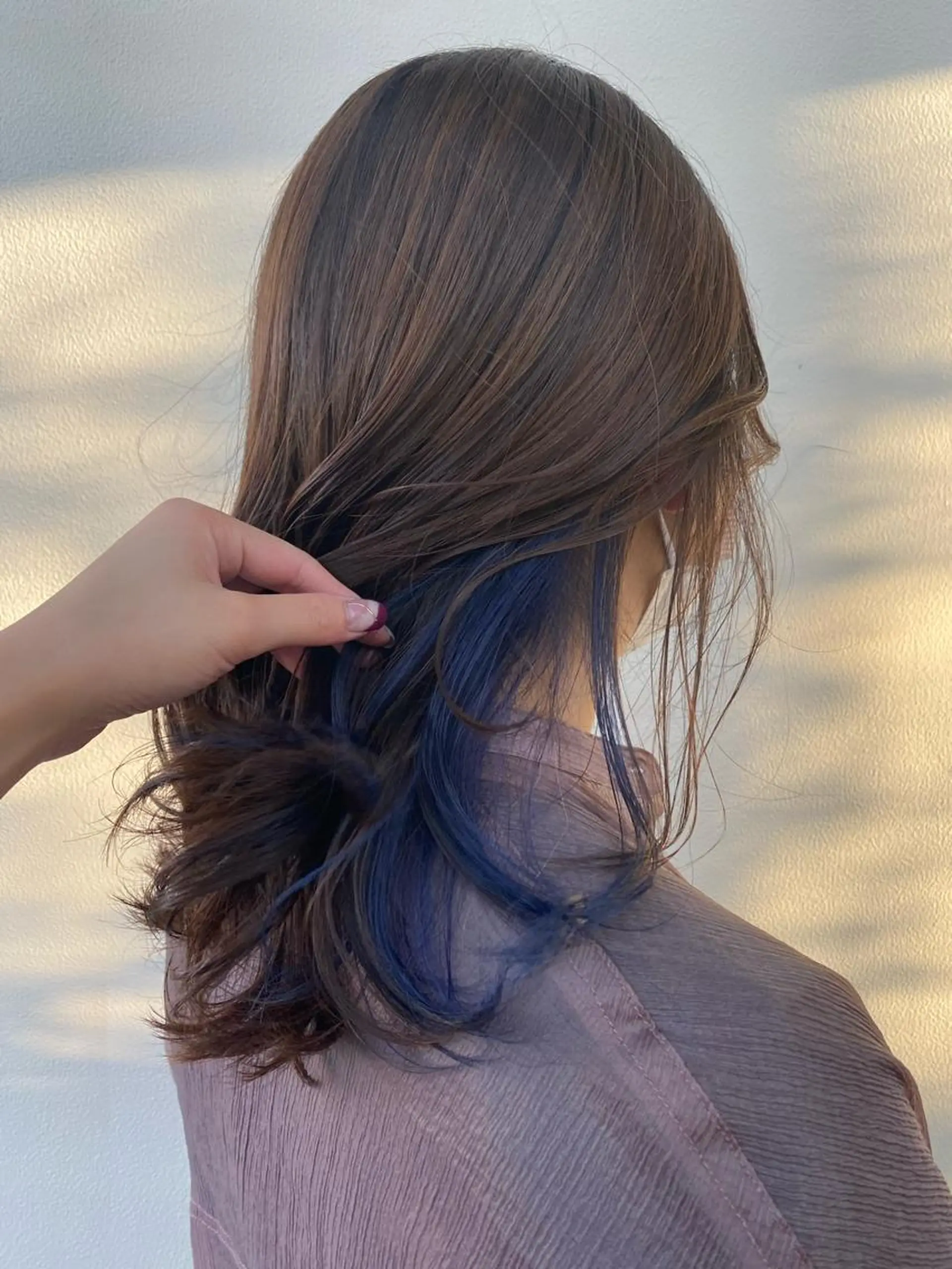 ミディアム カラー インナーカラー 艶カラー/耳つぼ/ 渡辺奈緒のその他イメージ