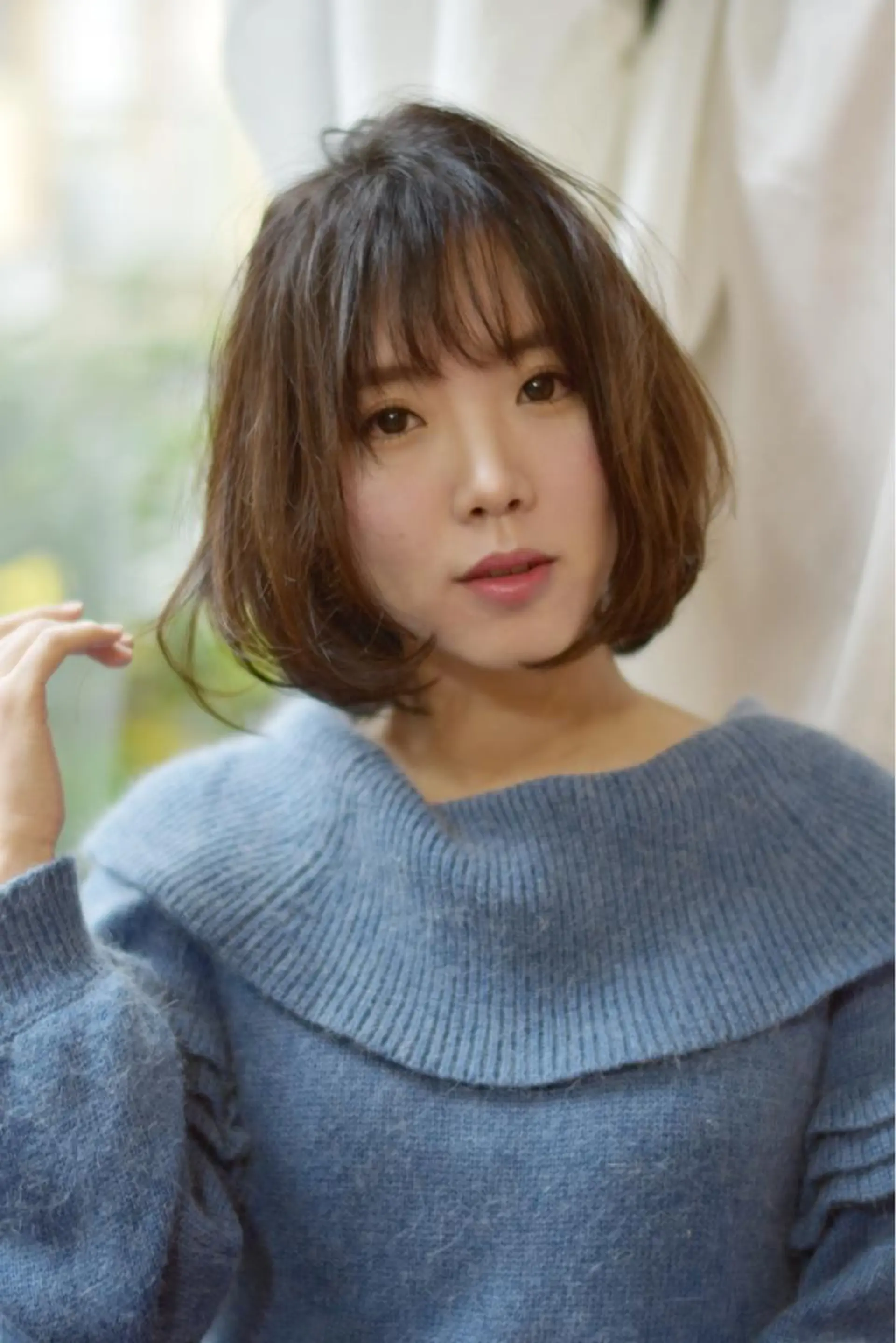 ミディアム 北川 裕暁のヘアスタイル