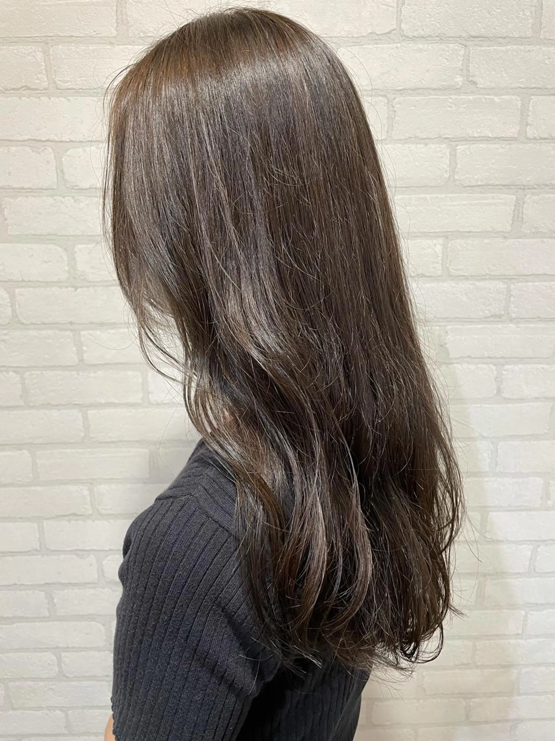 ロング カラー ブラウンカラー 透明感カラー💎 AYAのヘアスタイル