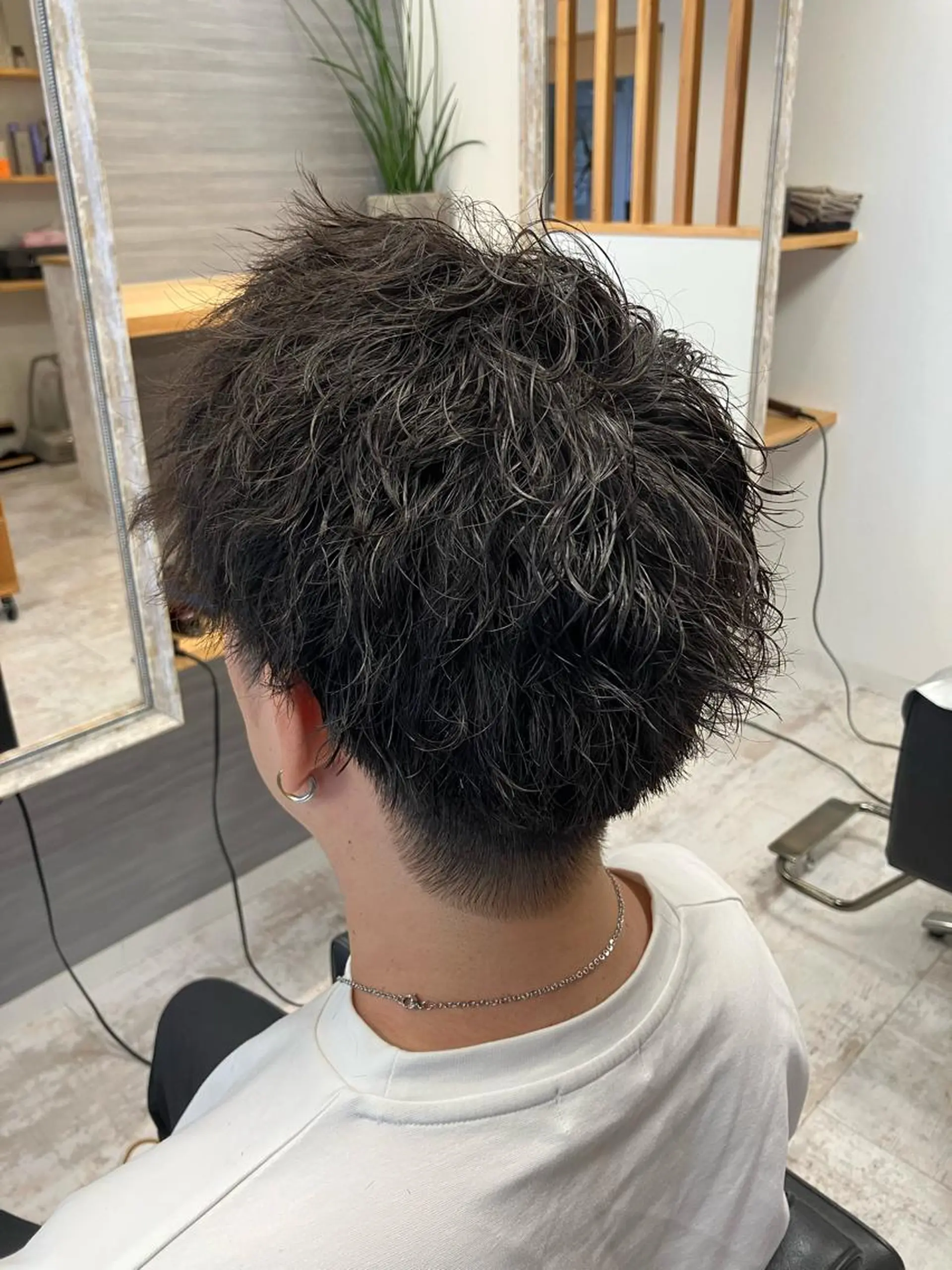 パーマ メンズ カット パーマ メンズ特化/パーマ/ フェードWATARUのヘアスタイル