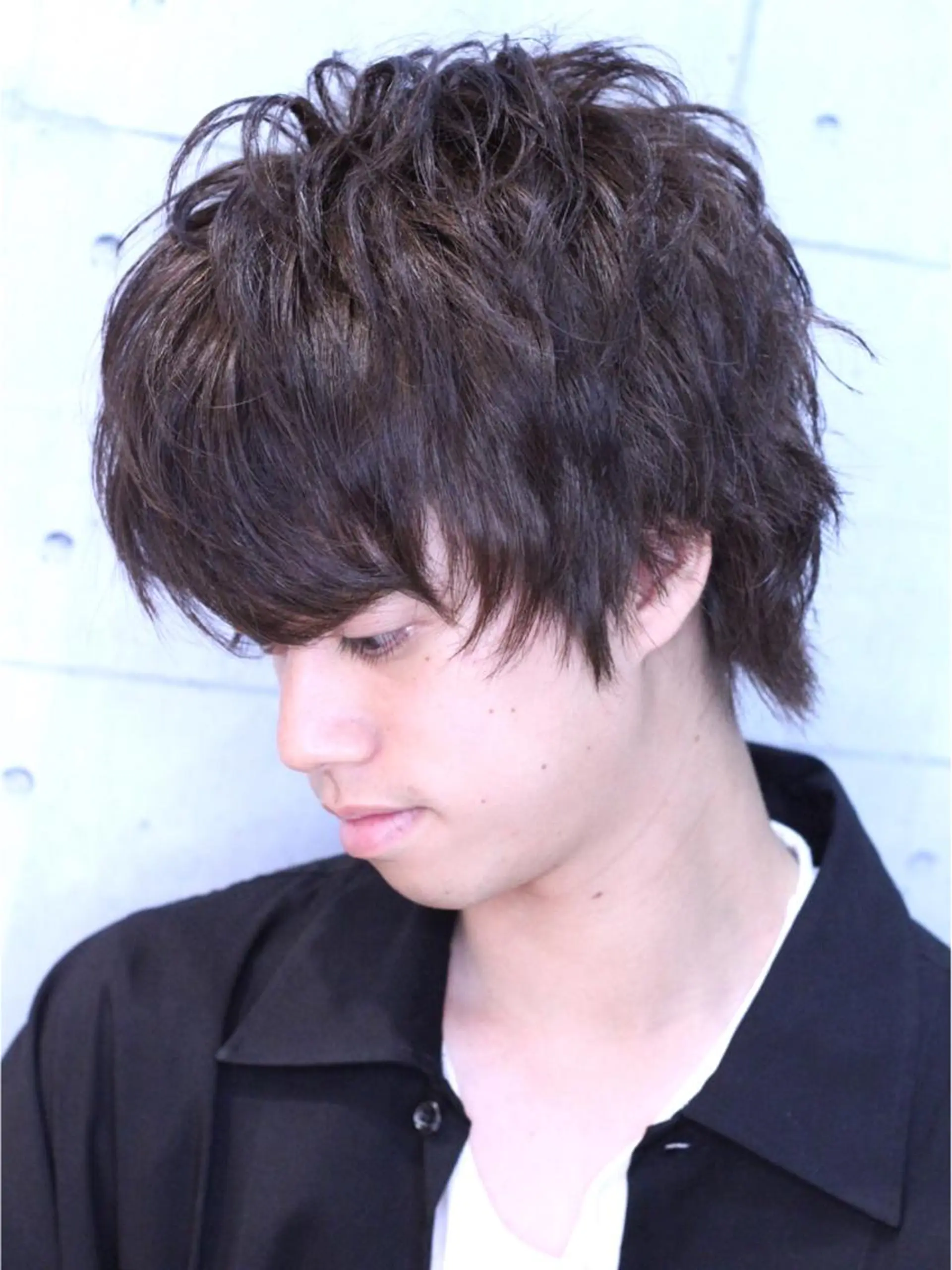 メンズ メンズパーマ 北脇 健治のヘアスタイル