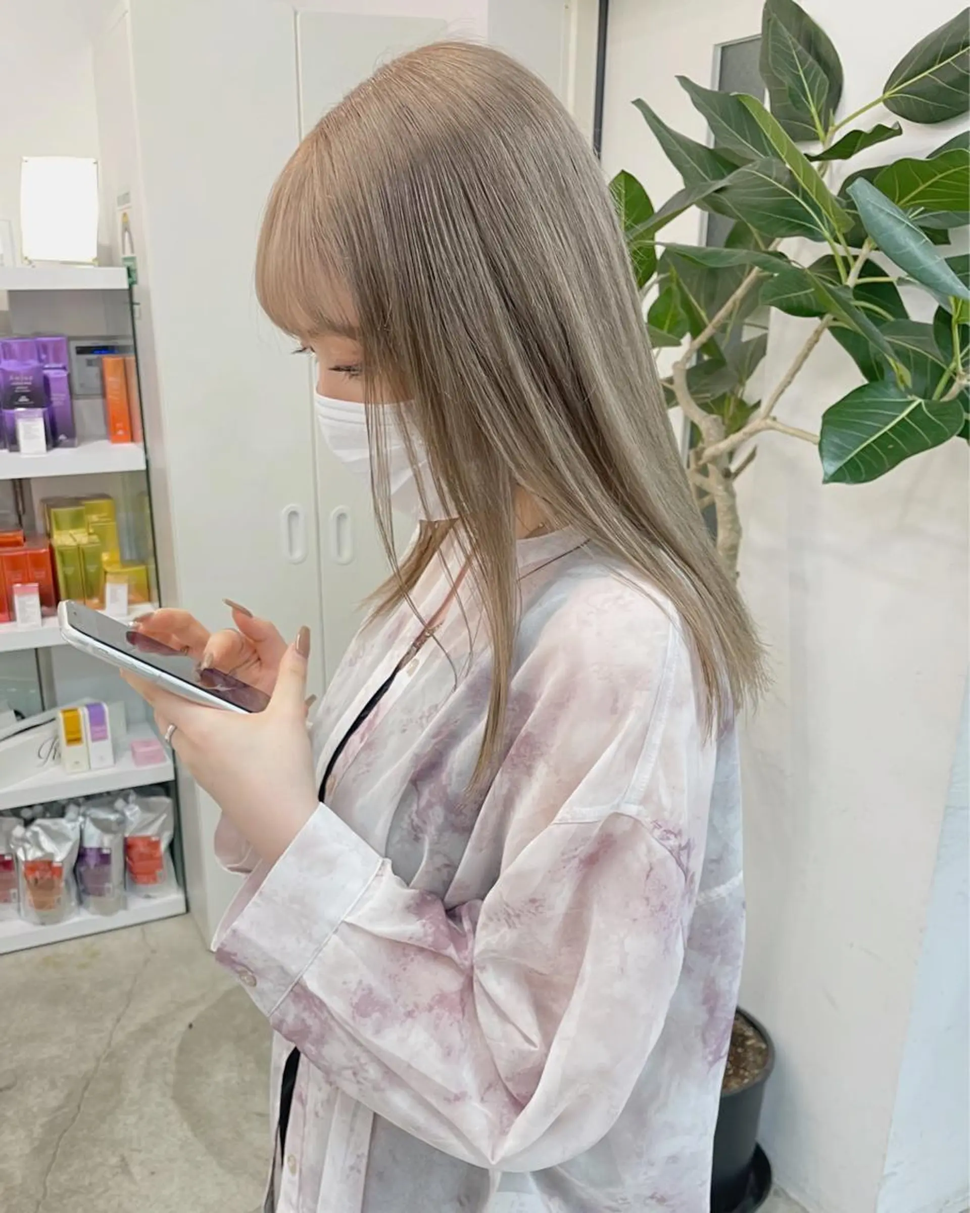 ミディアム 韓国風/髪質改善 赤み消し✨junkiのヘアスタイル