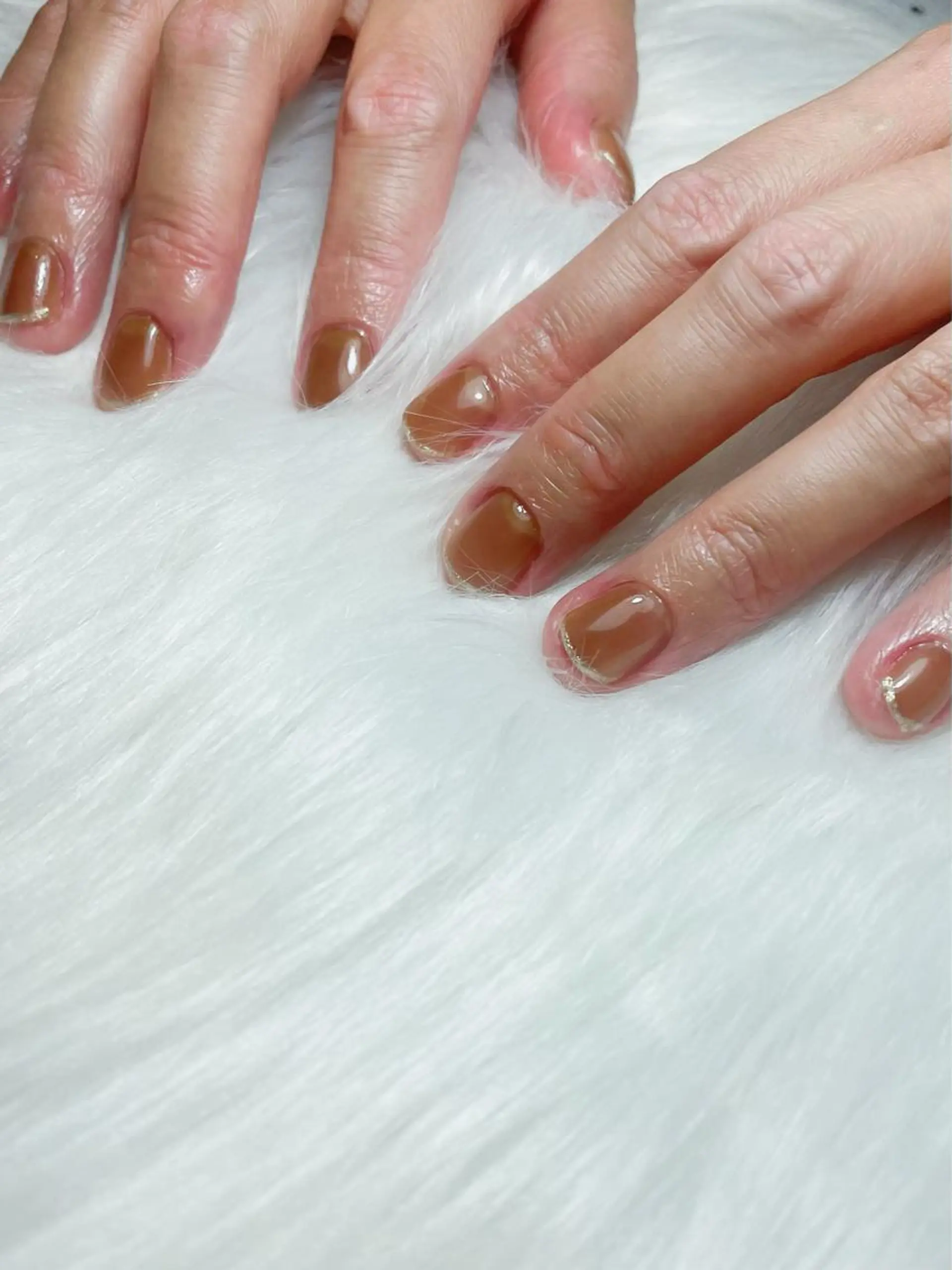 ネイル フレンチネイル 大袋駅東口徒歩2分 alivioのネイルデザイン