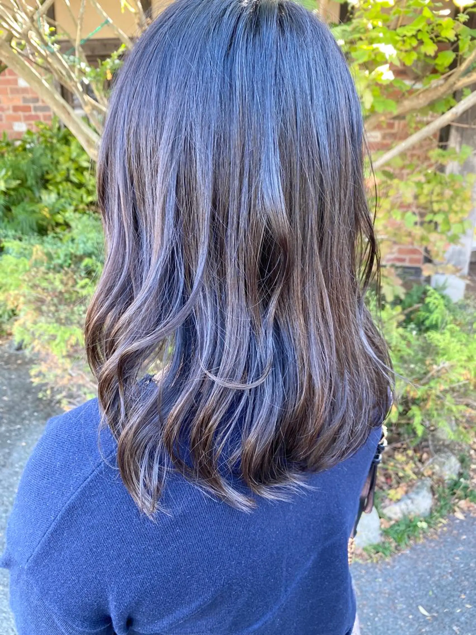 ロング カラー MIZUKI🫧ྀི 韓国ヘアAFLOATのヘアスタイル