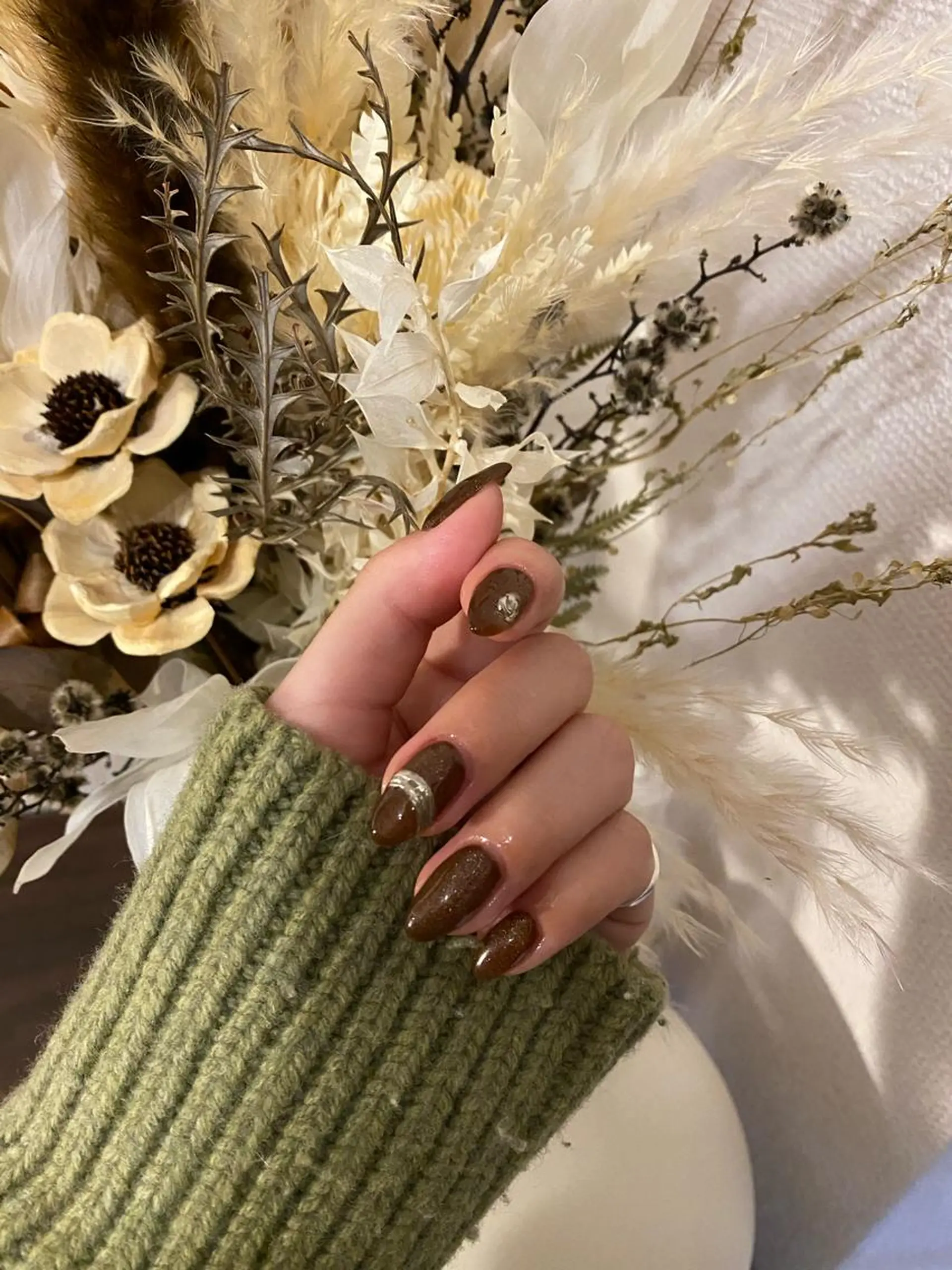 ネイル マグネットネイル ワンカラーネイル kana gotoのネイルデザイン