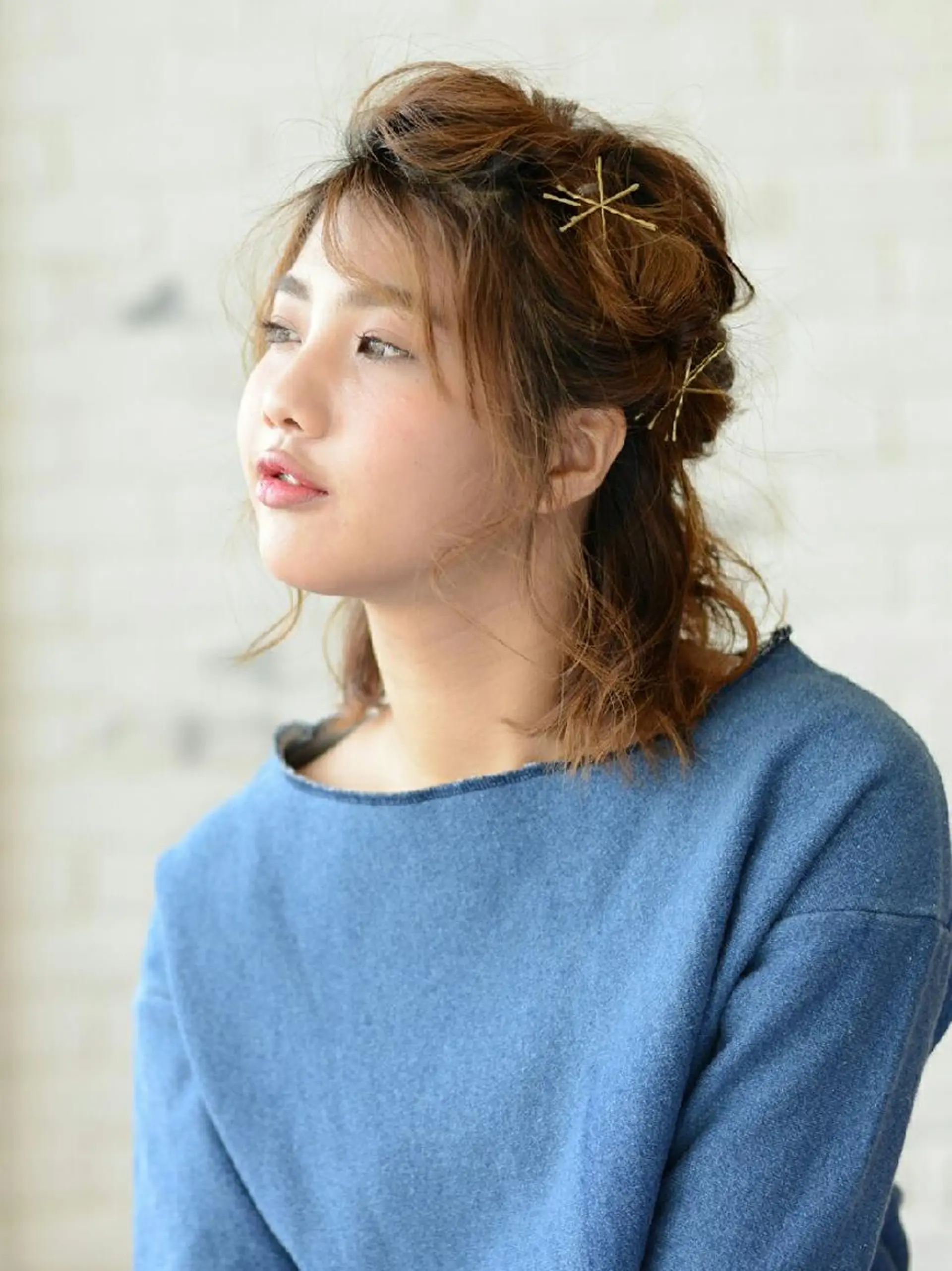 ヘアアレンジ ミディアム カラー パーマ MAX BEAUTY　GINZA所属・髪質改善🌸美髪矯正 /癖毛🌸山田 隆介のヘアスタイル