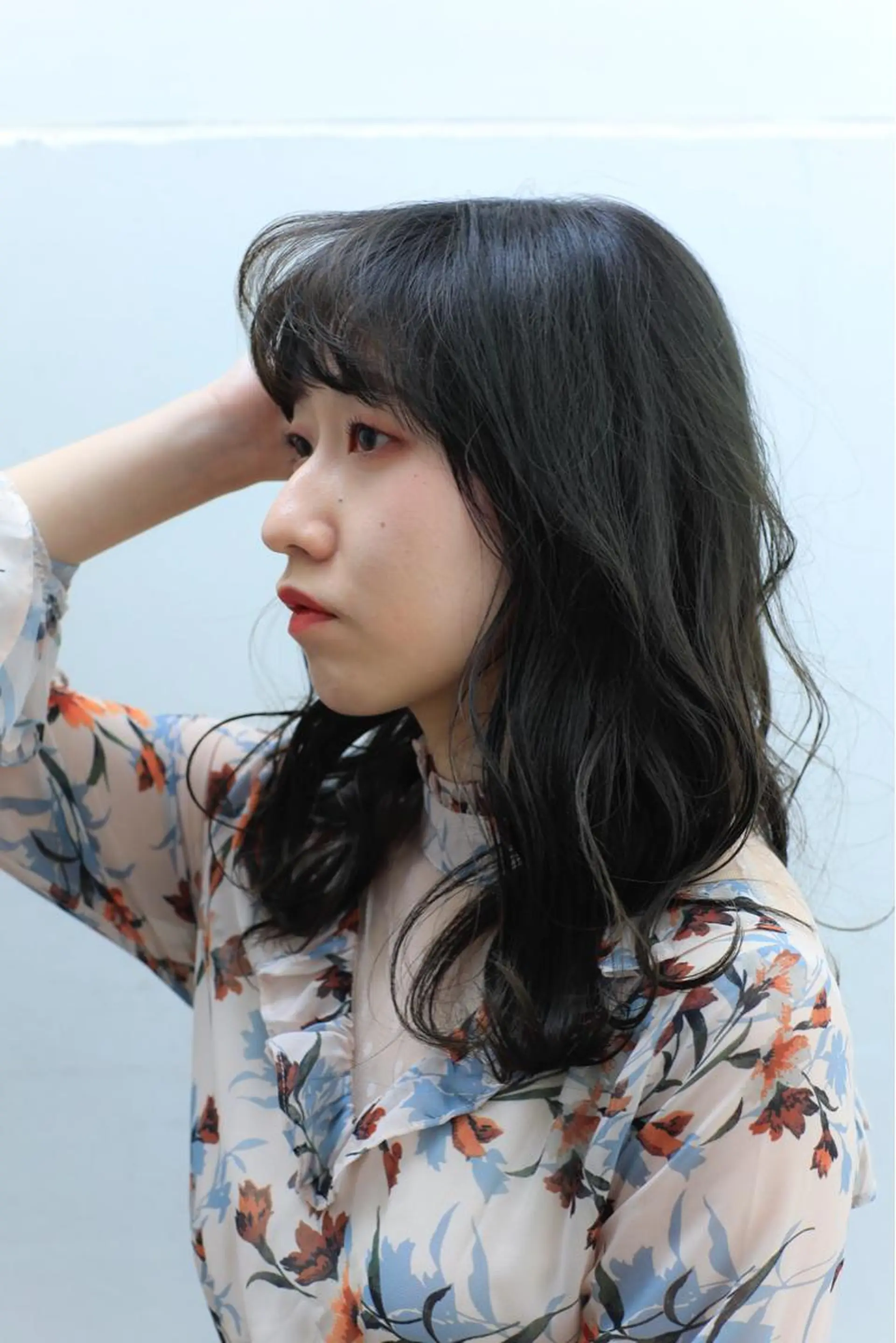 ミディアム 勝沼 佑季のヘアスタイル