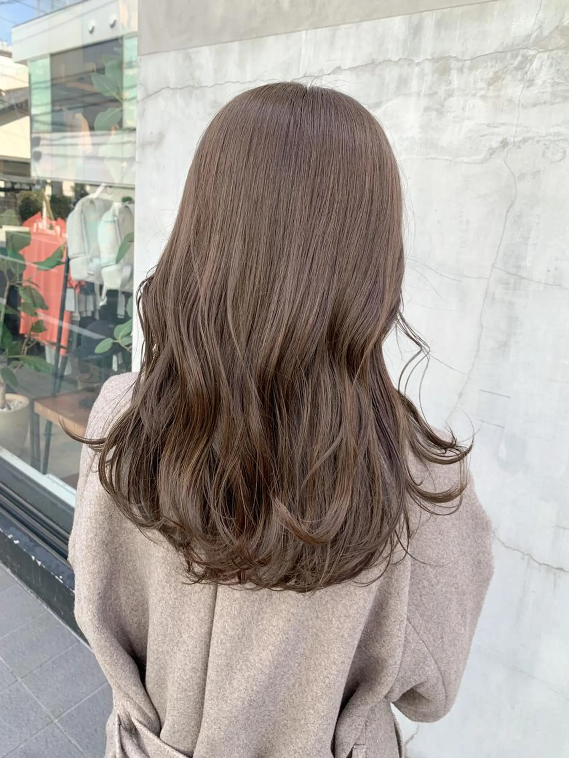 ロング カラー ヘアアレンジ カット ヘアカラー トリートメント yuka .のヘアスタイル