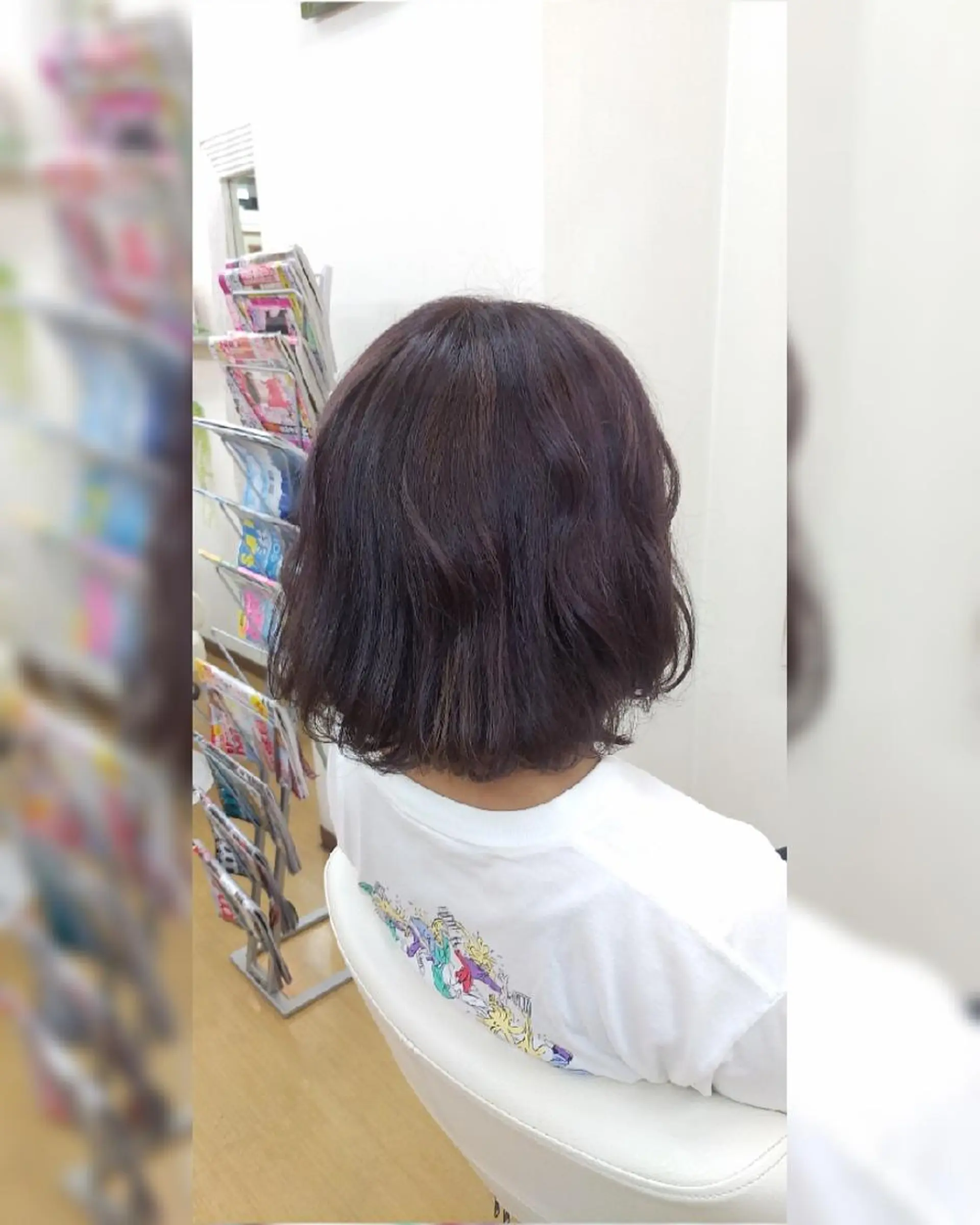 ミディアム カラー グレージュ ラベンダーカラー ラベンダーグレージュ ラベンダーグレー ヘア＆メイク ポトス所属・ヘア＆メイクポトス 倉内のマツエク・マツパデザイン