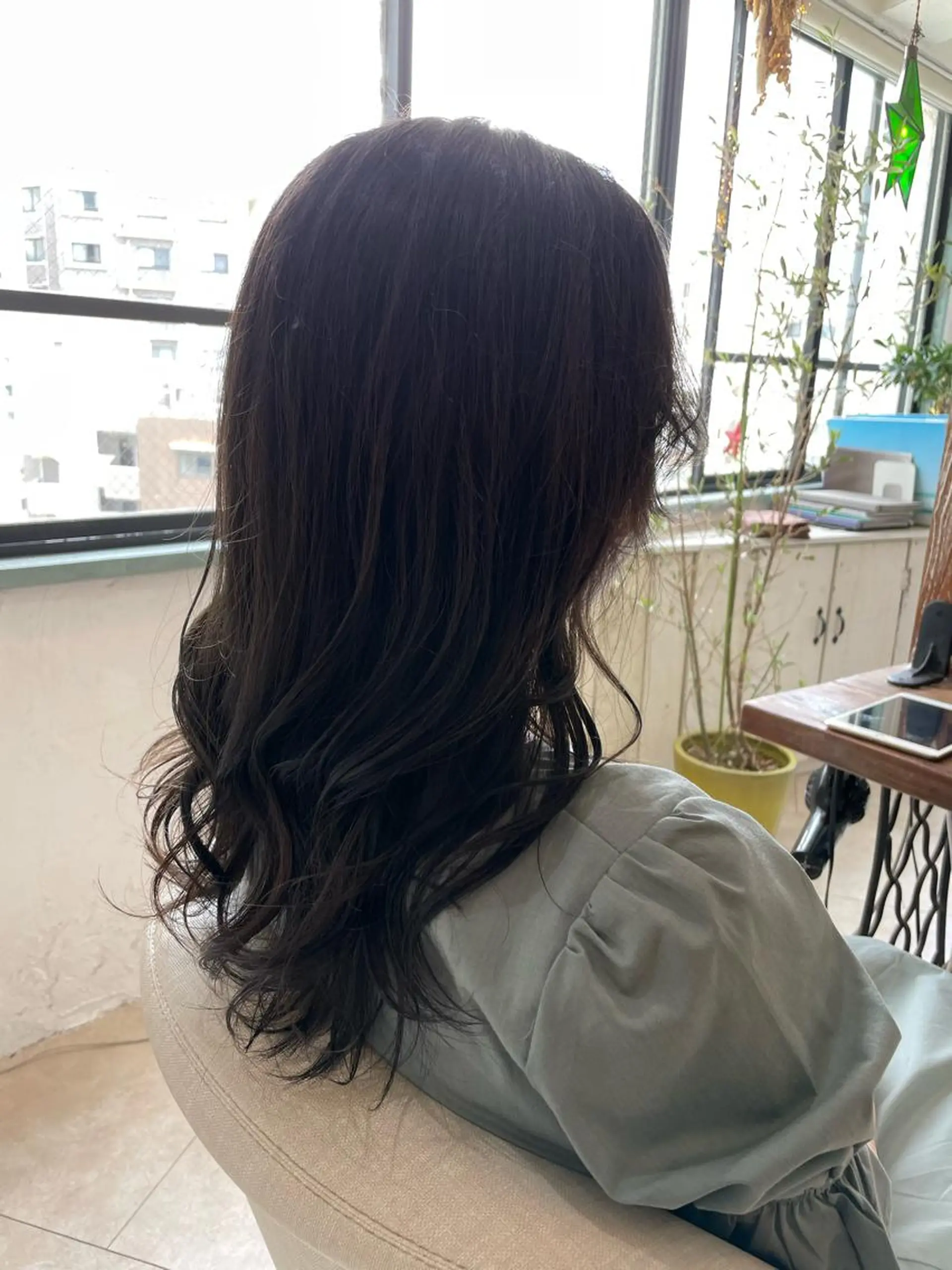 セミロング あしかが ゆいとのヘアスタイル