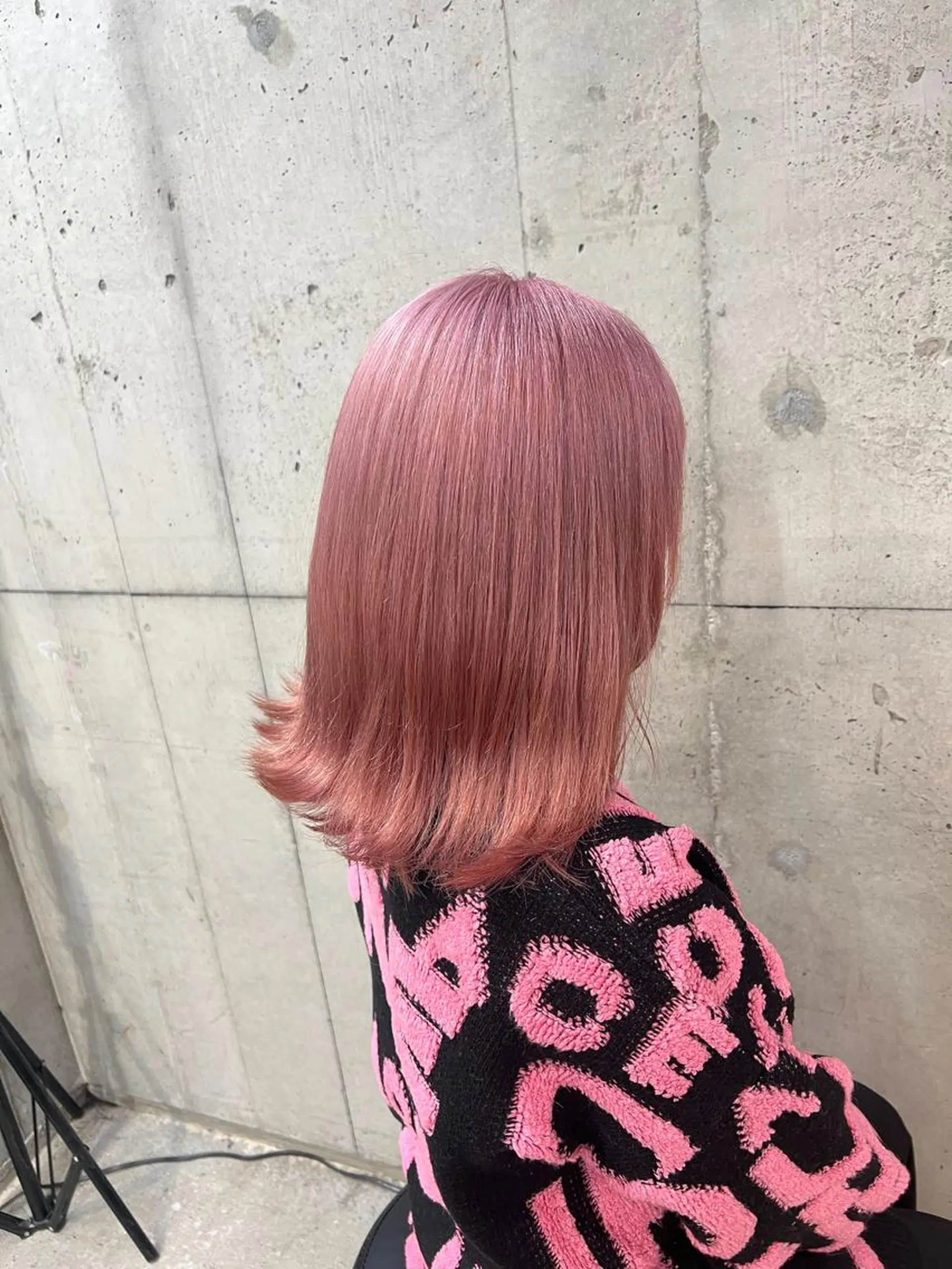 ミディアム カラー カット ヘアカラー トリートメント youres hair 髪質改善トリートメント&ヘッドスパ  新宿三丁目店【ユアーズヘア】所属・🦋透明感カラー 👑NODOKA🦋のヘアスタイル