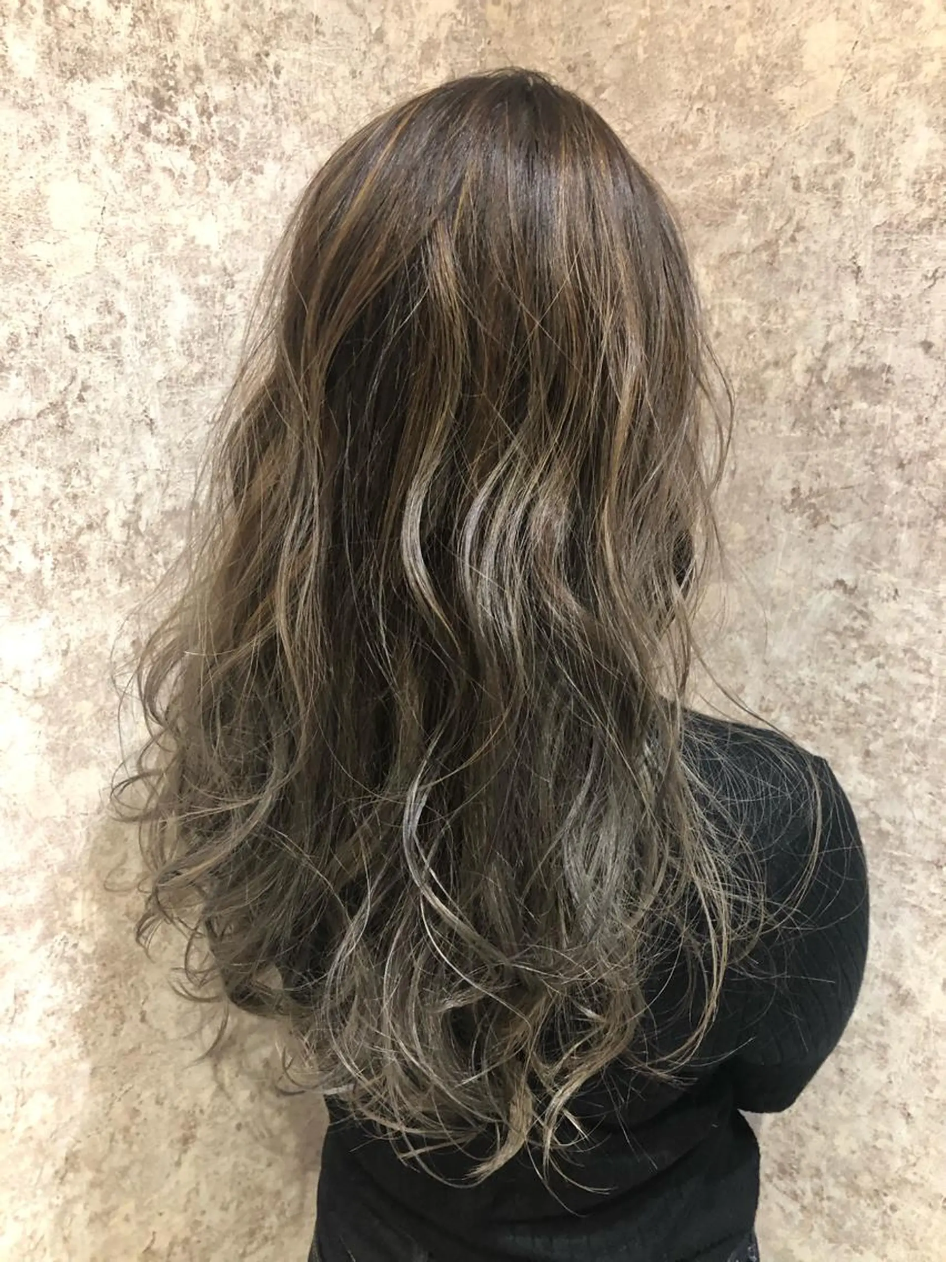 セミロング カラー ヘアカラー 杉田 一浩のヘアスタイル
