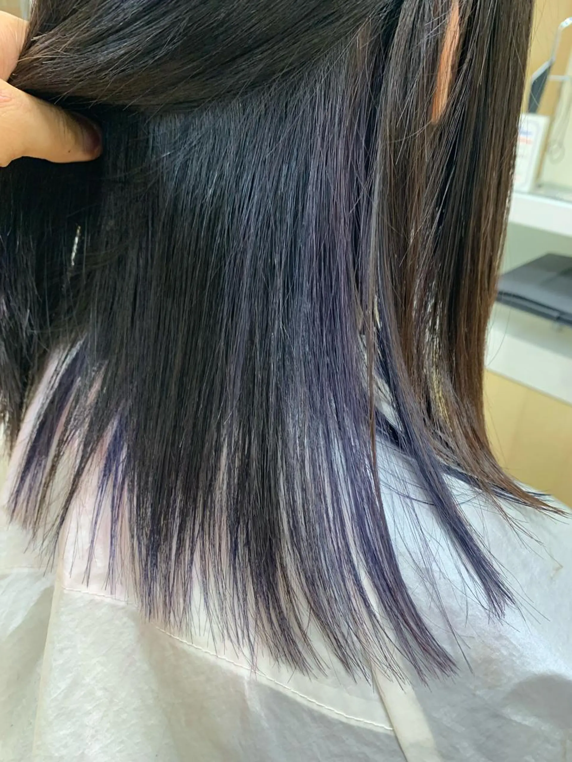 ミディアム 🐬脱白髪染めカラー 清水大世🐬のヘアスタイル