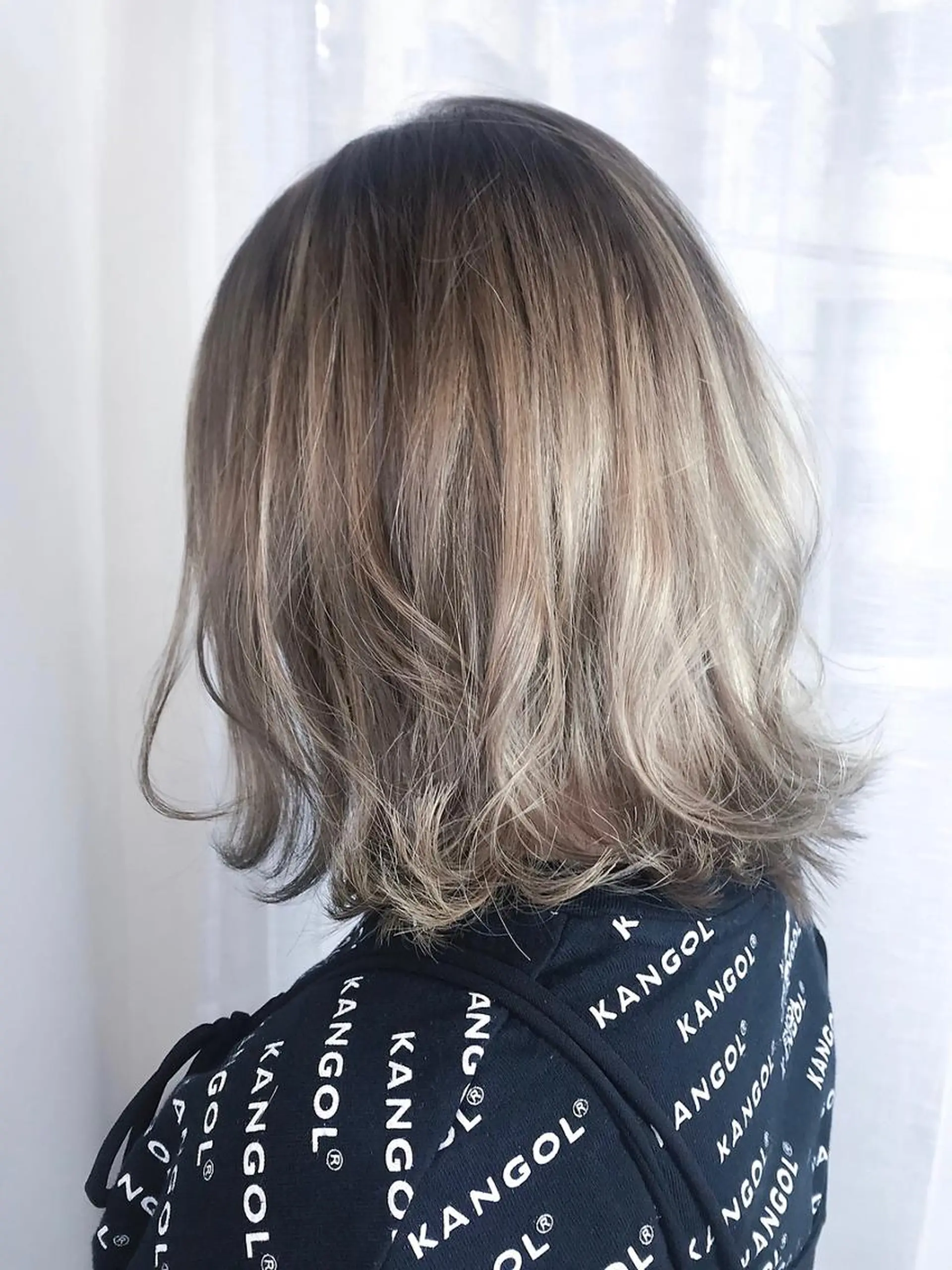 ミディアム カット ヘアカラー トリートメント アレンヘアー広島駅前 天河のヘアスタイル