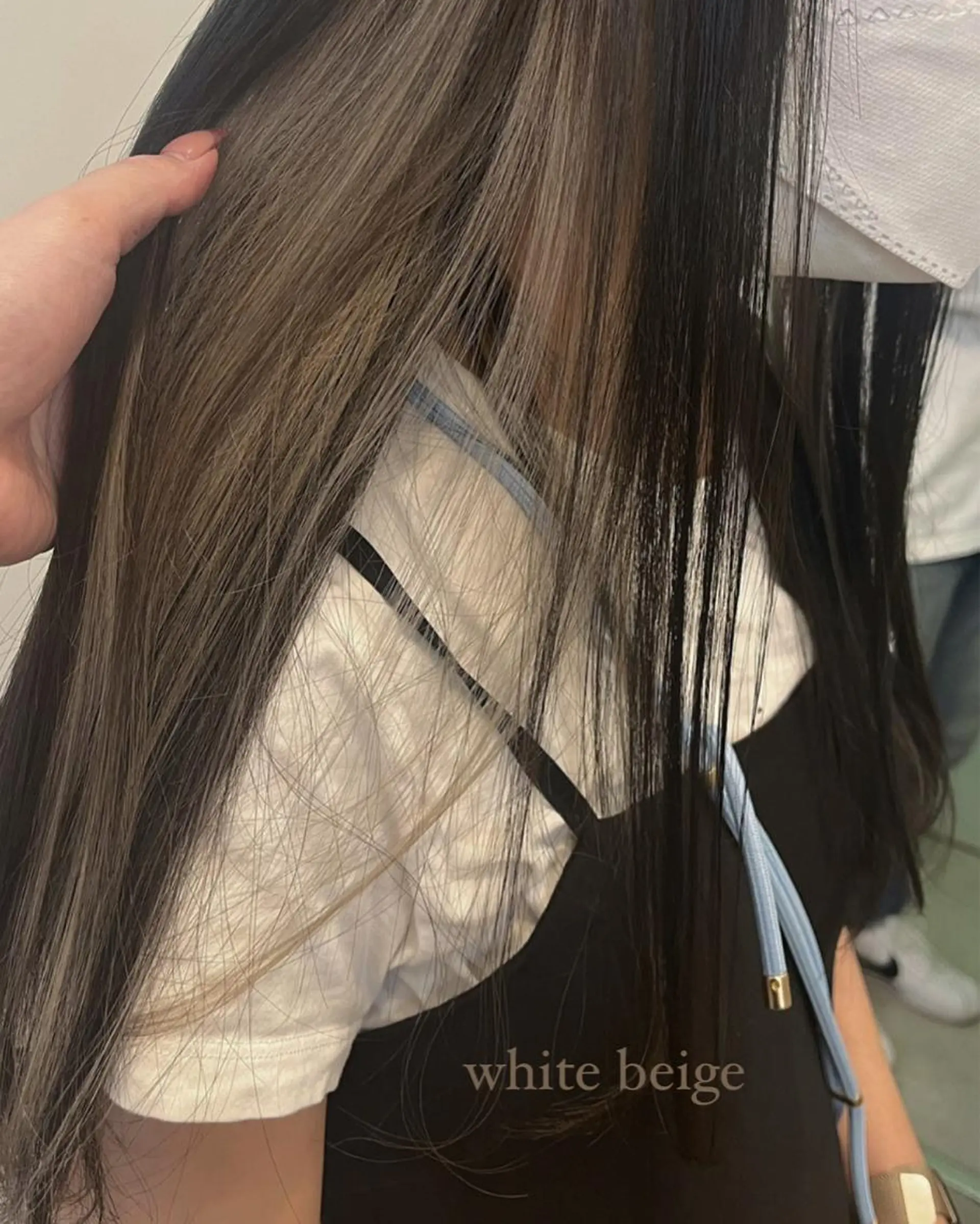 ロング カラー mizuho🐈‍⬛ 艶髪￤ダークトーンのヘアスタイル