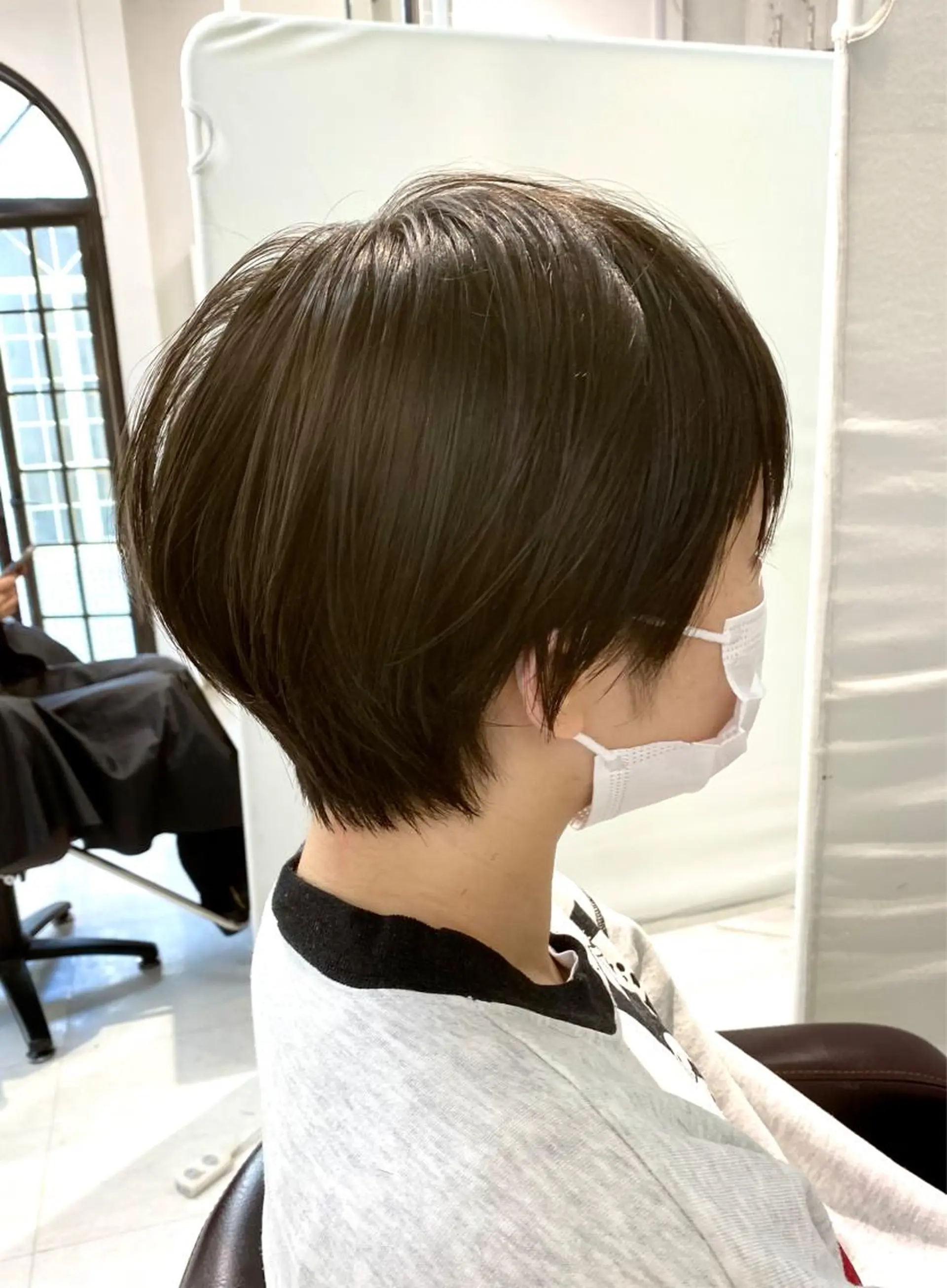 ショート ショートヘア パーマ指名1位✨ 針尾　完のヘアスタイル