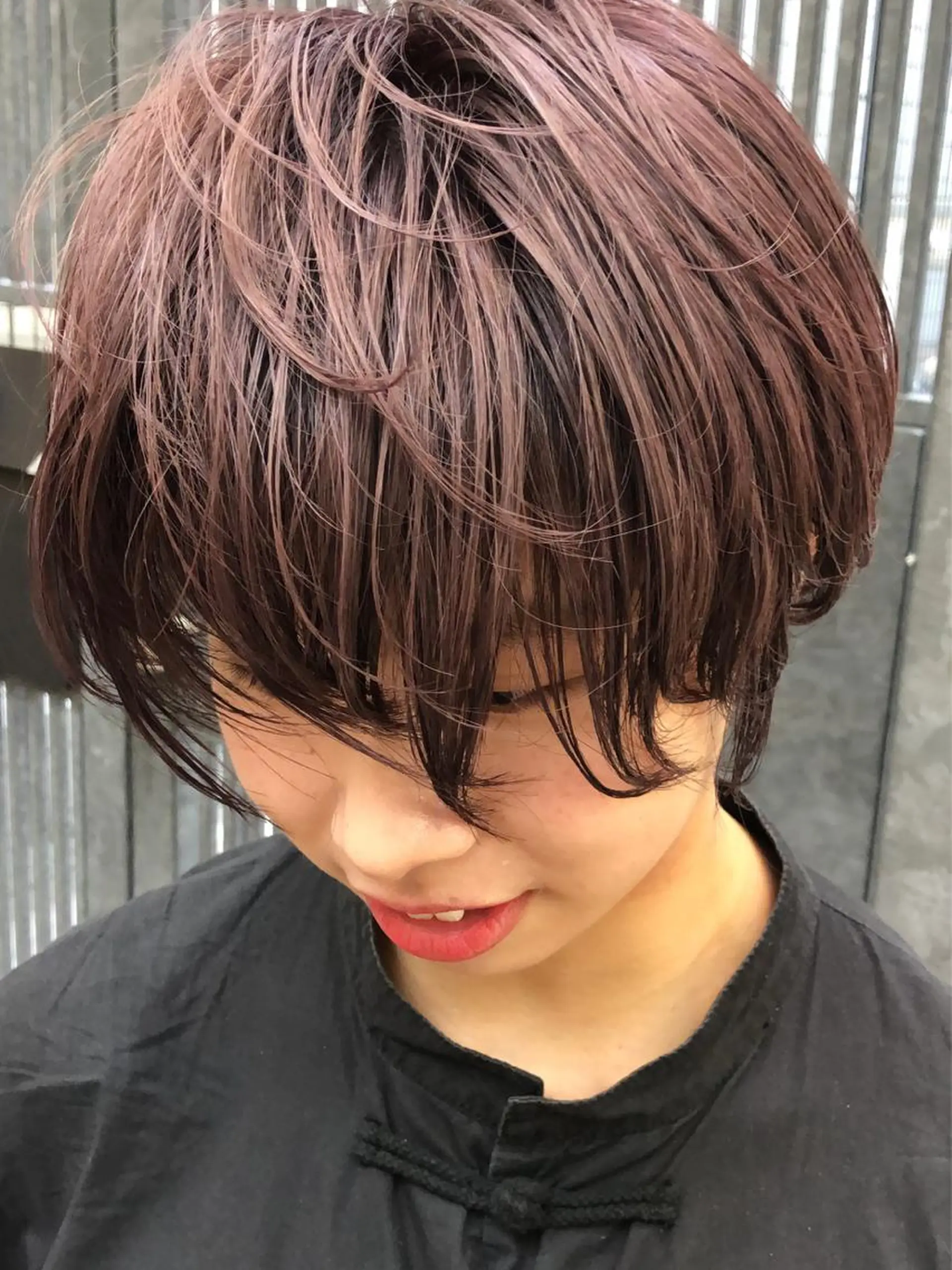 ショート カラー メンズヘア特化 崎田 成人のヘアスタイル