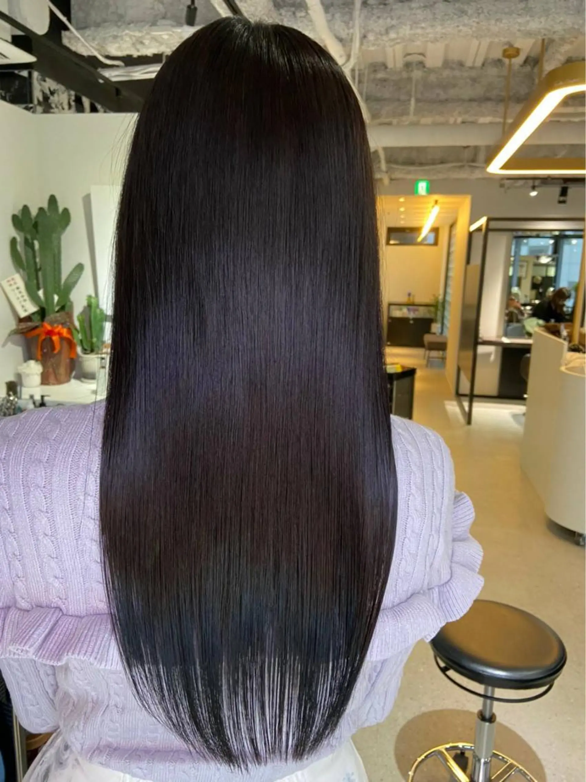 ロング ふみや /バレイヤージュのヘアスタイル