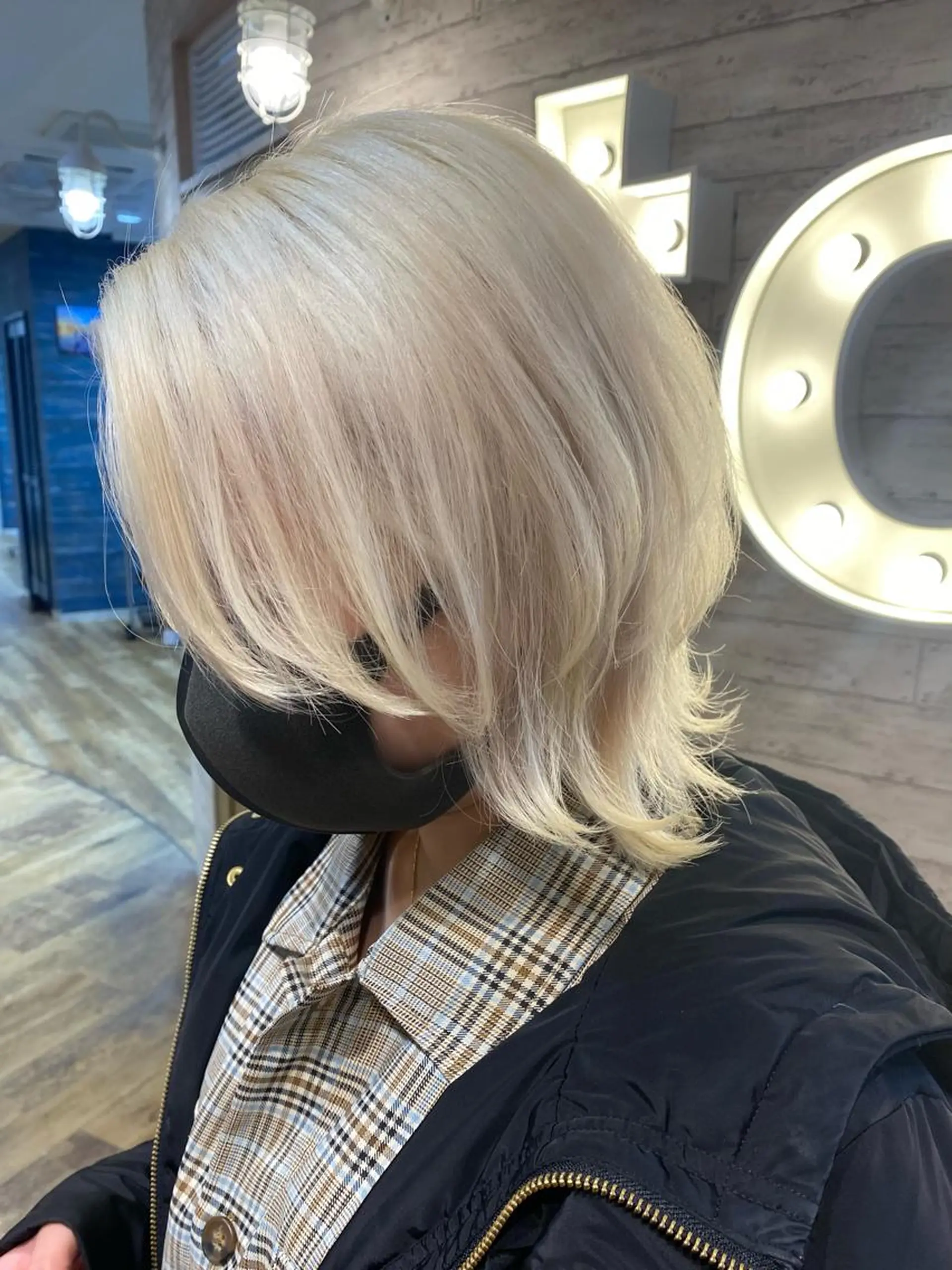 ショート カラー ウルフ🐺/ボブ ハイトーン🌈/増田のヘアスタイル