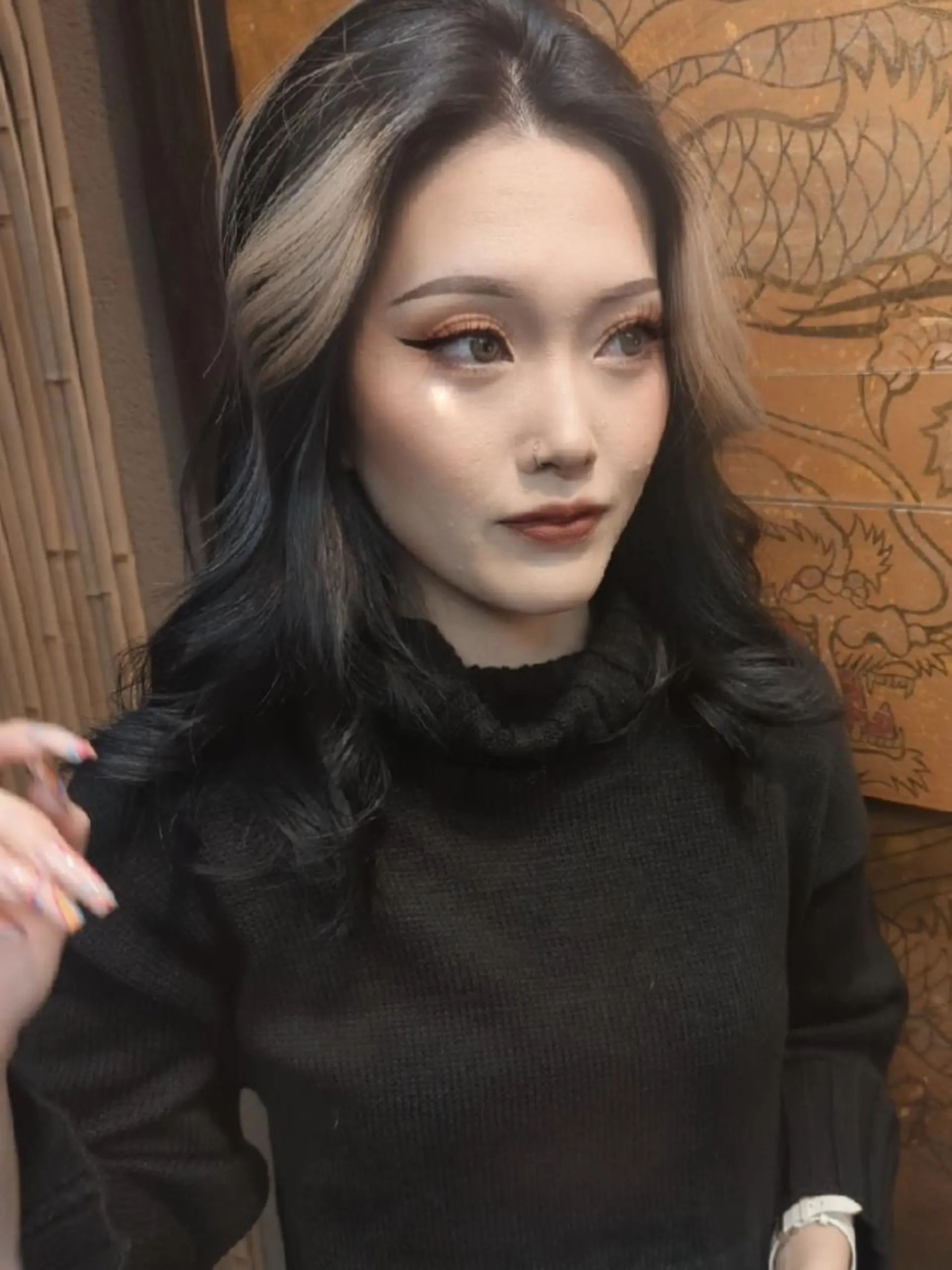 ロング カラー fuwat所属・秋葉原でカラーする なら🐉ちぇーたんのヘアスタイル