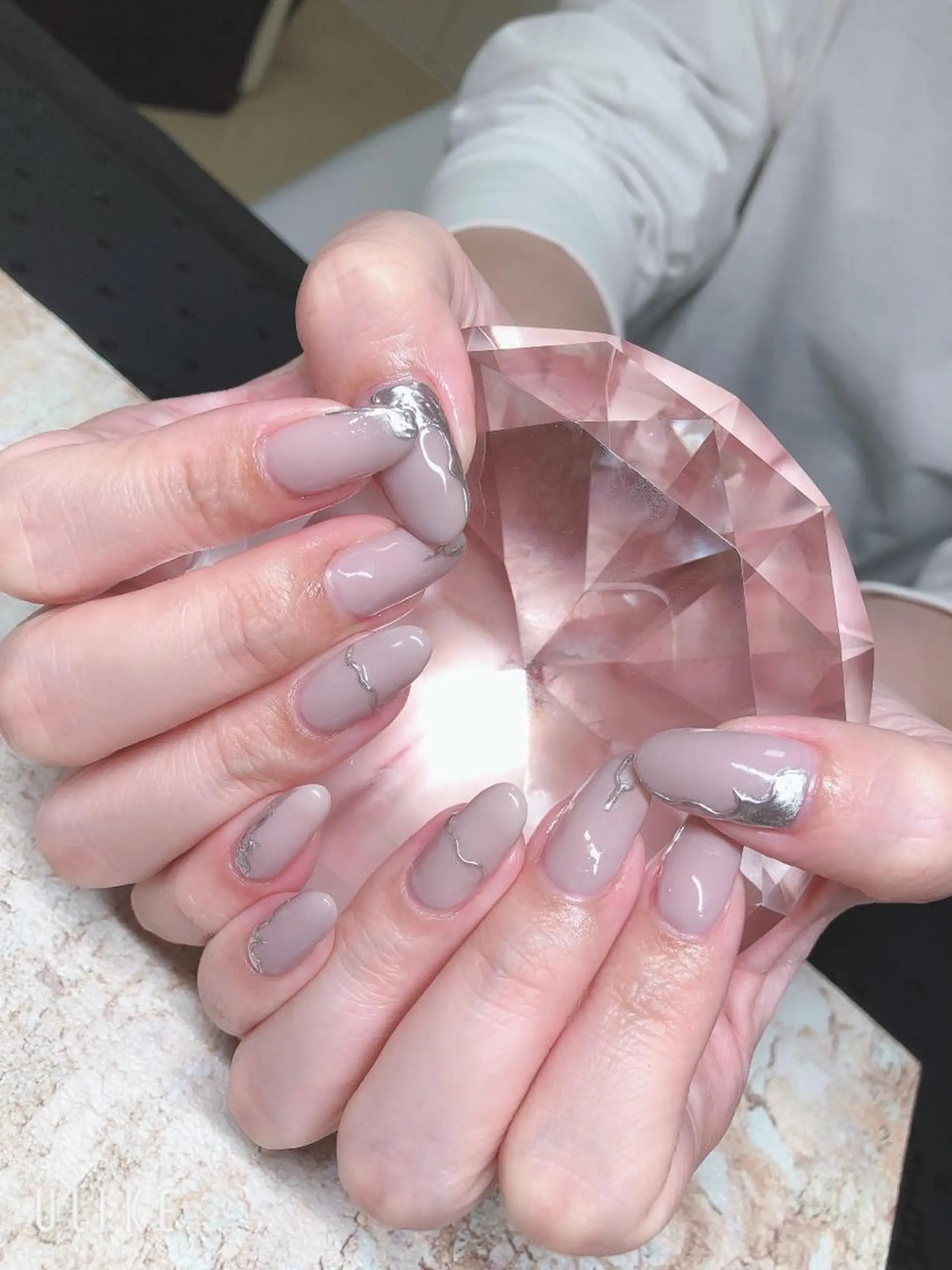 ネイル アートネイル フレンチネイル ジェルネイル グラデーション 韓国ネイル Nail room Bimano所属・Bimano seica♡+°のネイルデザイン