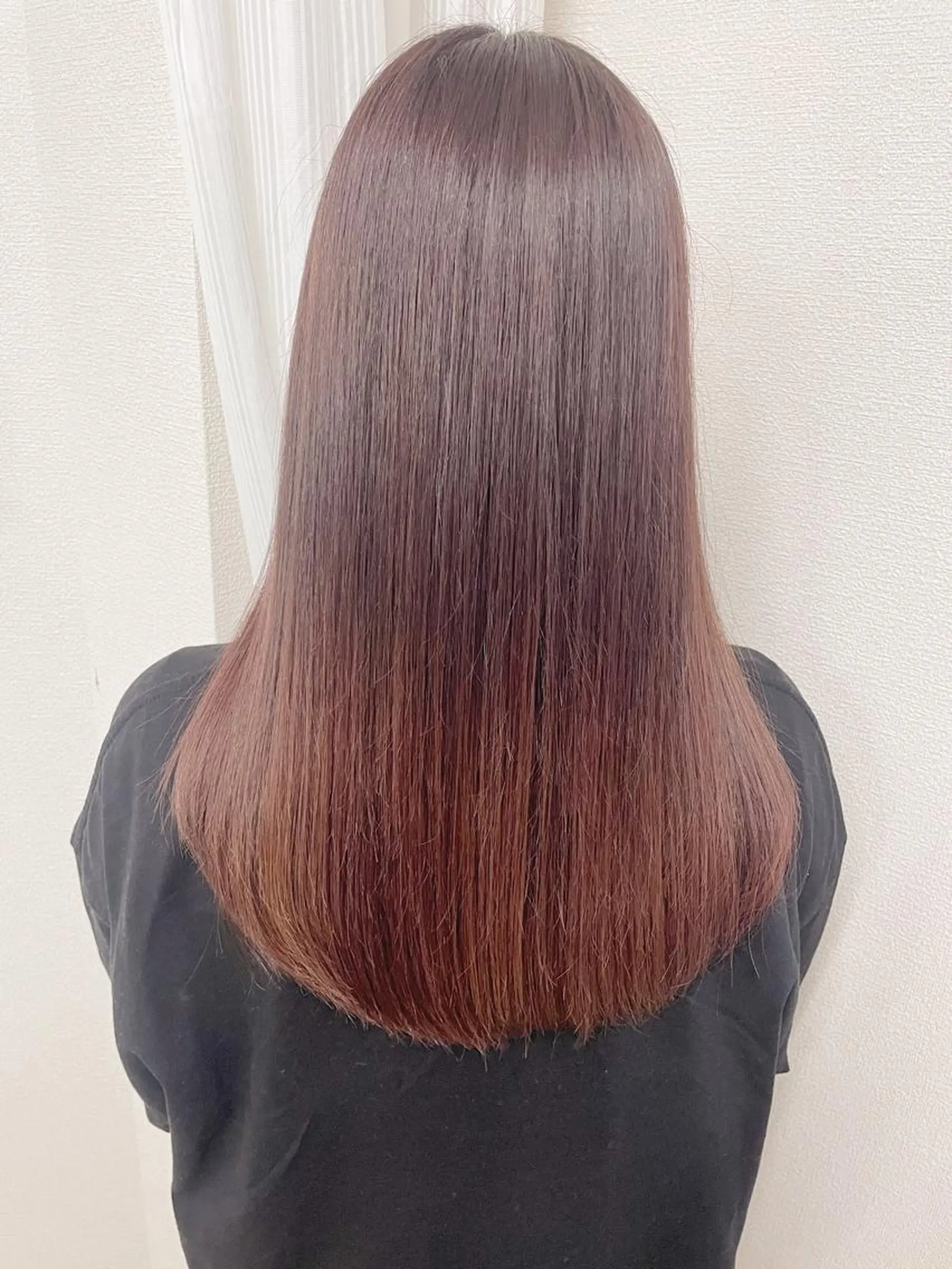 ロング カラー ケアブリーチ /髪質 改善/古橋圭史郎のヘアスタイル