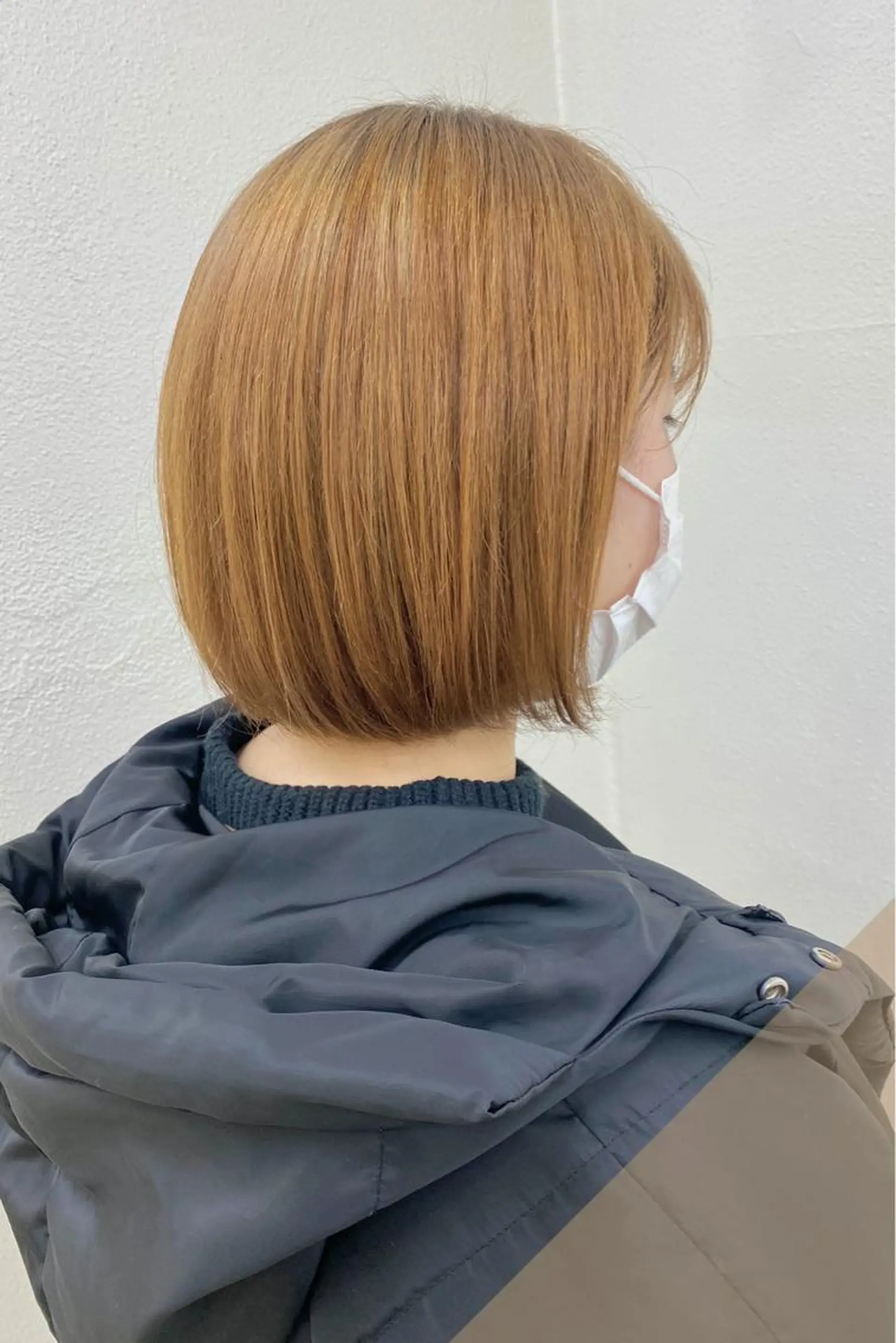 ミディアム カラー 菊地 紗矢のヘアスタイル