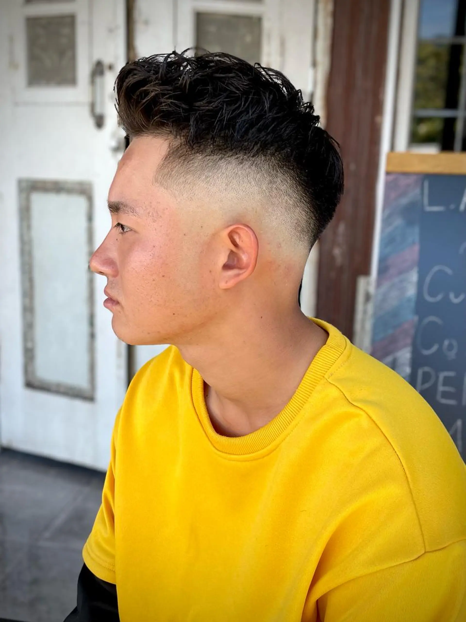 ショート L.A BARBER SHOP所属・上岡 祐のヘアスタイル