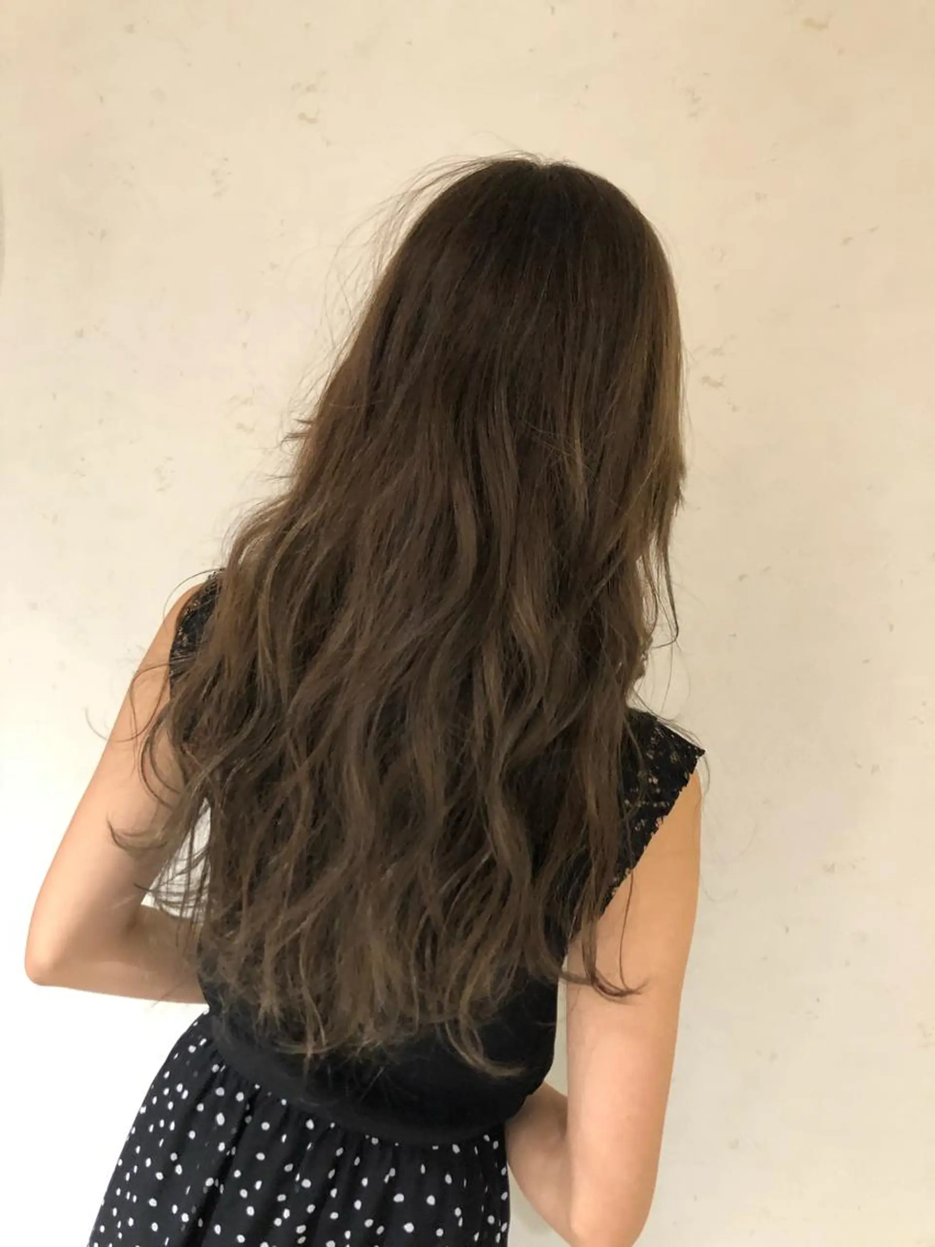 ロング カラー 小島嵩人 縮毛矯正 髪質改善のヘアスタイル