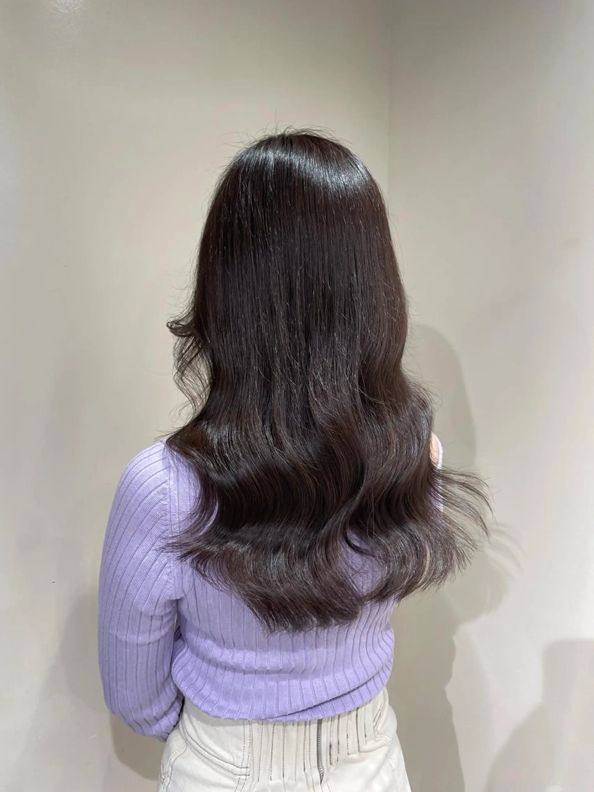 セミロング カラー グレージュ 🦋美髪／エクステ 🦋アベイクミのヘアスタイル
