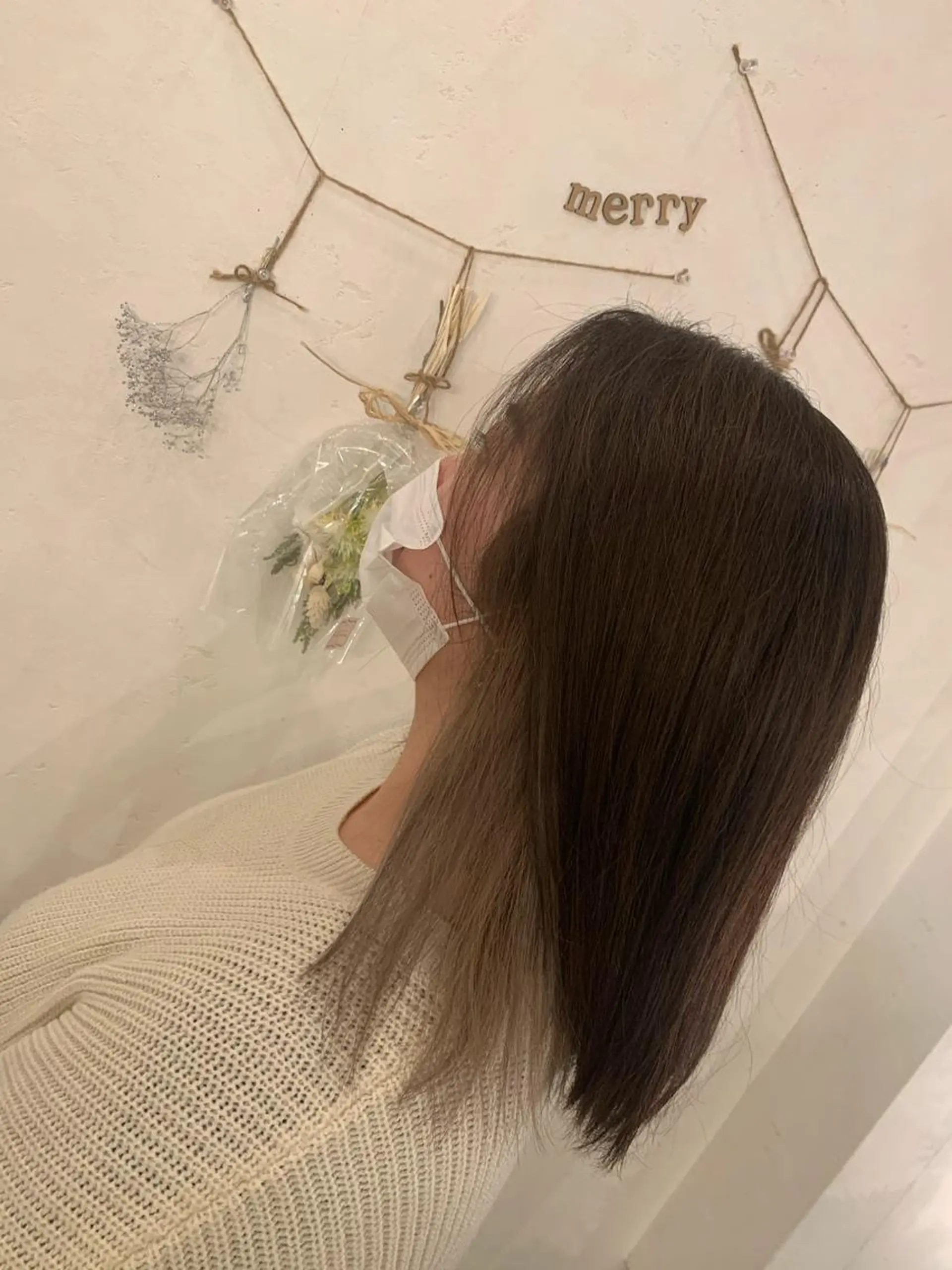 セミロング カラー march merryのヘアスタイル