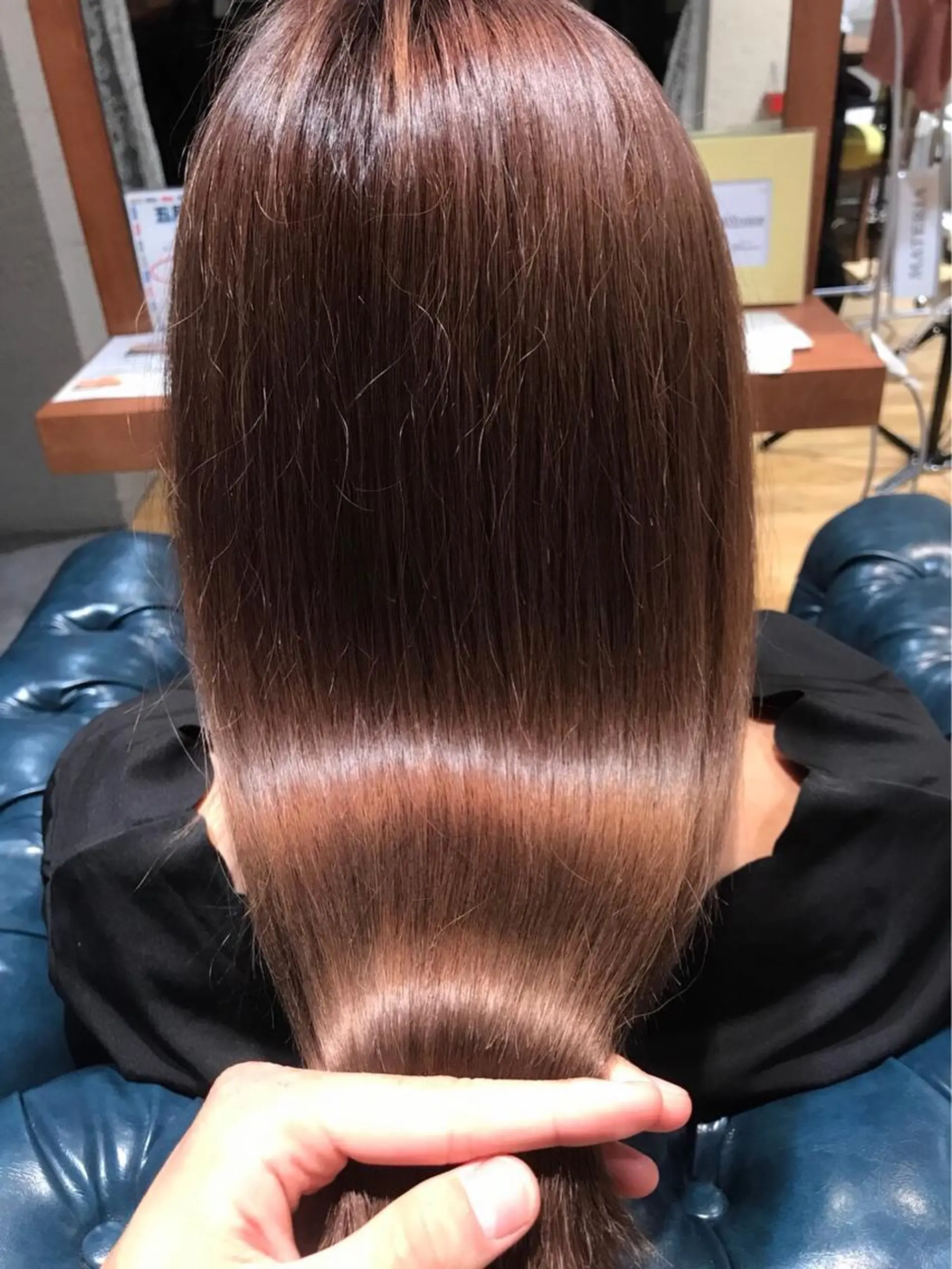 ロング カラー パーマ ヘアアレンジ メンズ キッズ ネイル マツエク・マツパ アティリー 西梅田のヘアスタイル