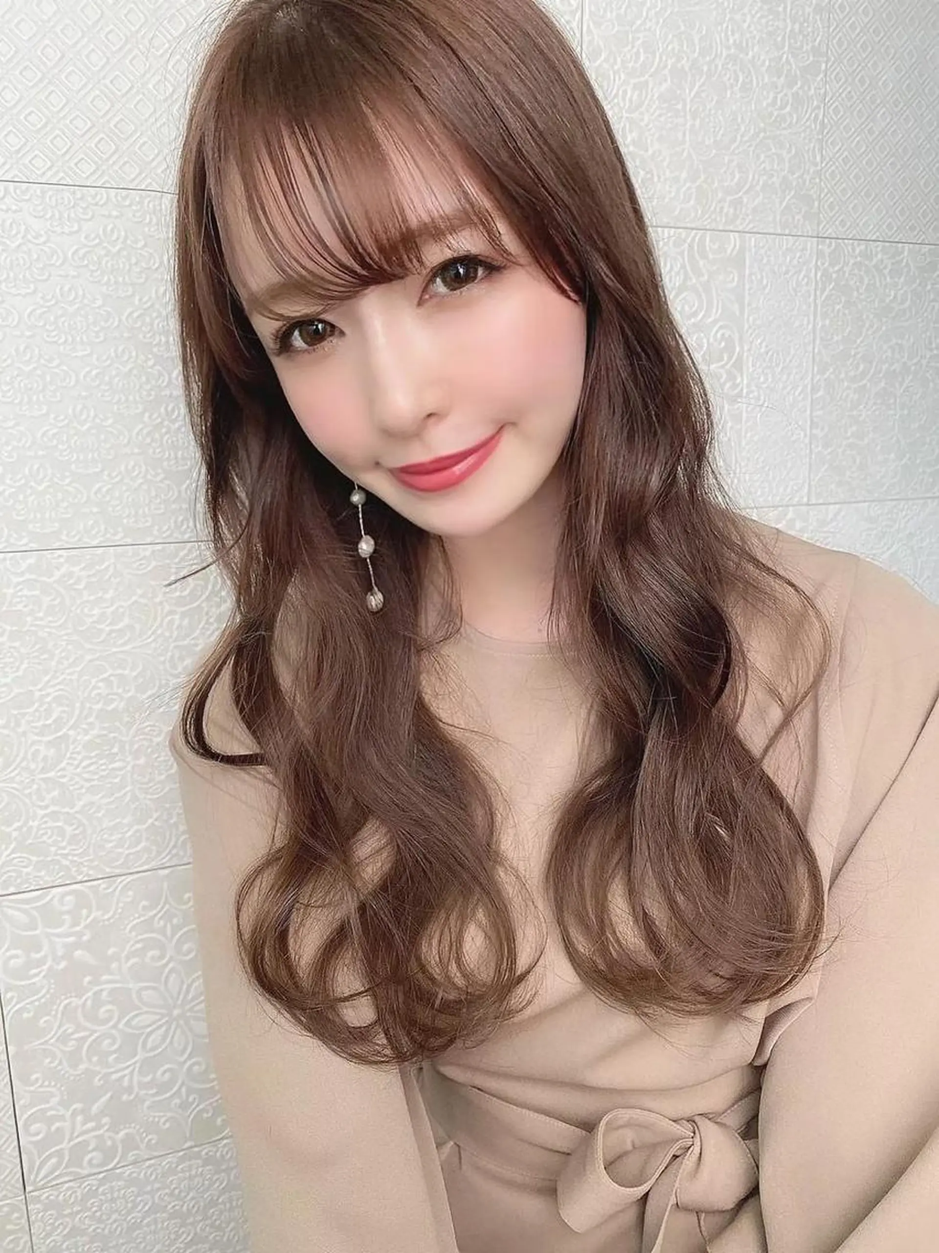 ロング カラー バレイヤージュ ブリーチ ケアブリーチ ダブルカラー ハイライトカラー 美髪/カラー 美容院🌈渡辺隼也のヘアスタイル