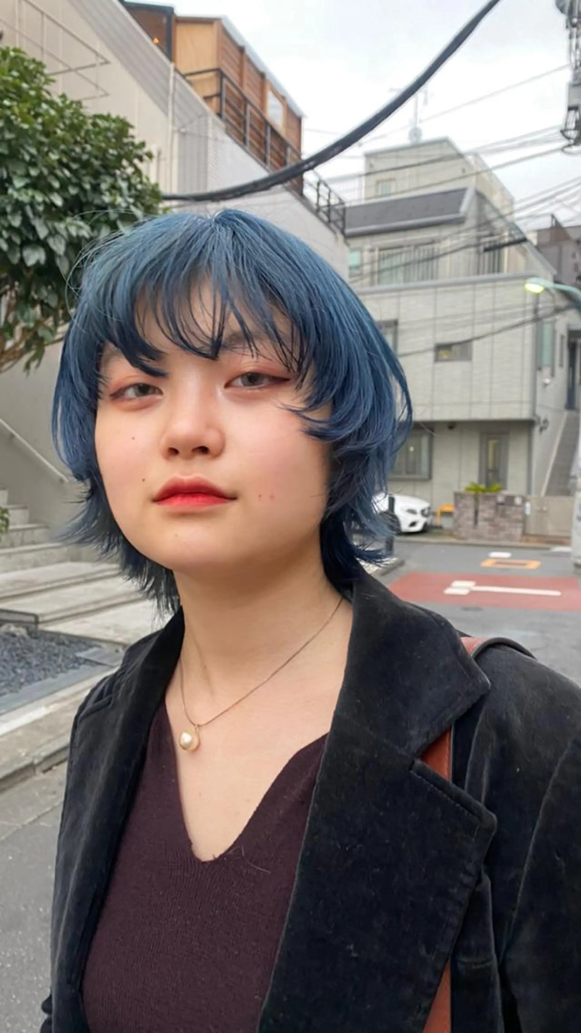 ミディアム カラー タカノ ノゾミのヘアスタイル