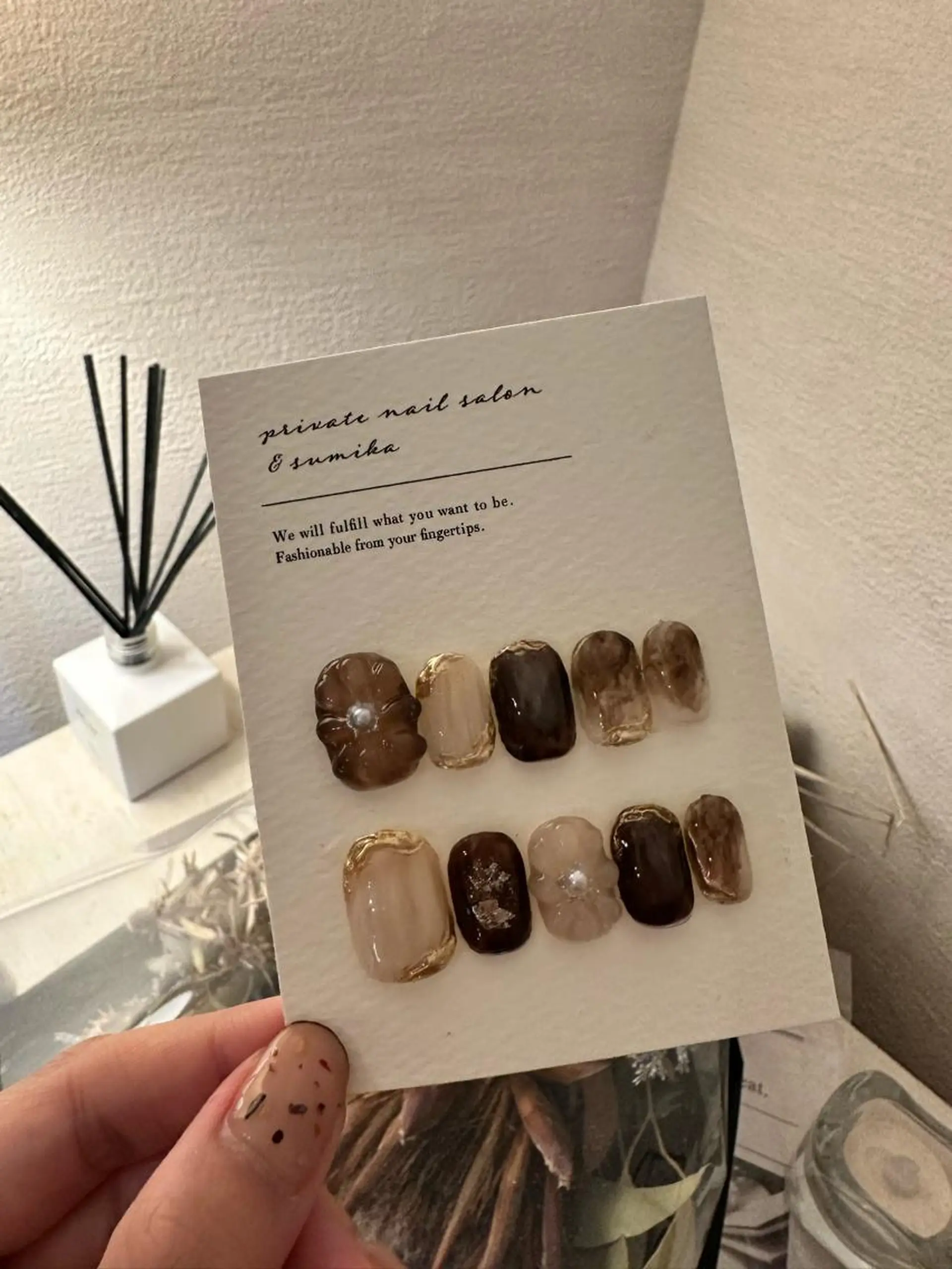 ネイル ハンドネイル private nail salon &sumika所属・三輪 絢香のネイルデザイン