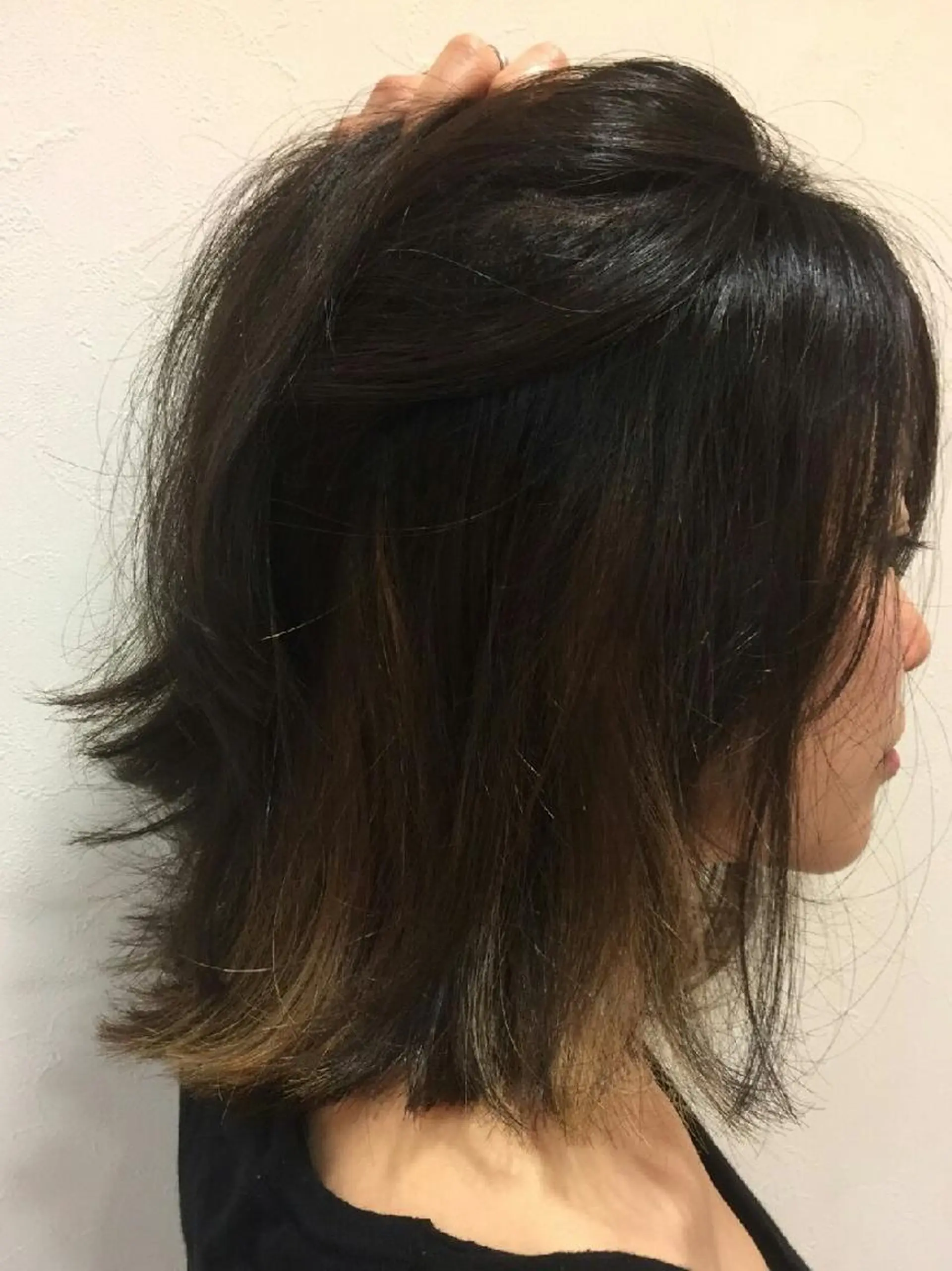 ミディアム カラー Aｎ Hair 所属・しらはま ようこのヘアスタイル