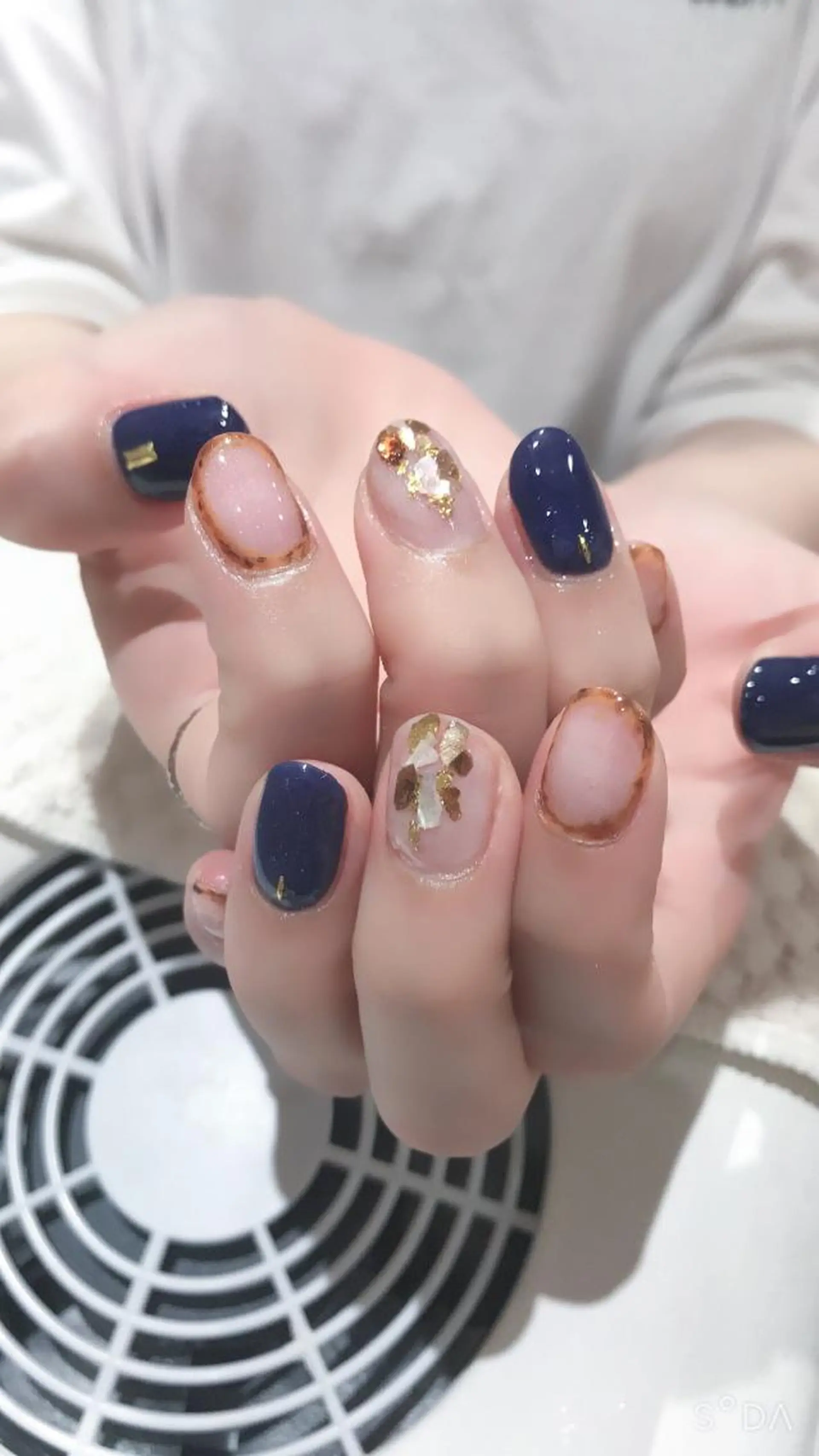 ネイル べっ甲ネイル Nyanco Nailのネイルデザイン
