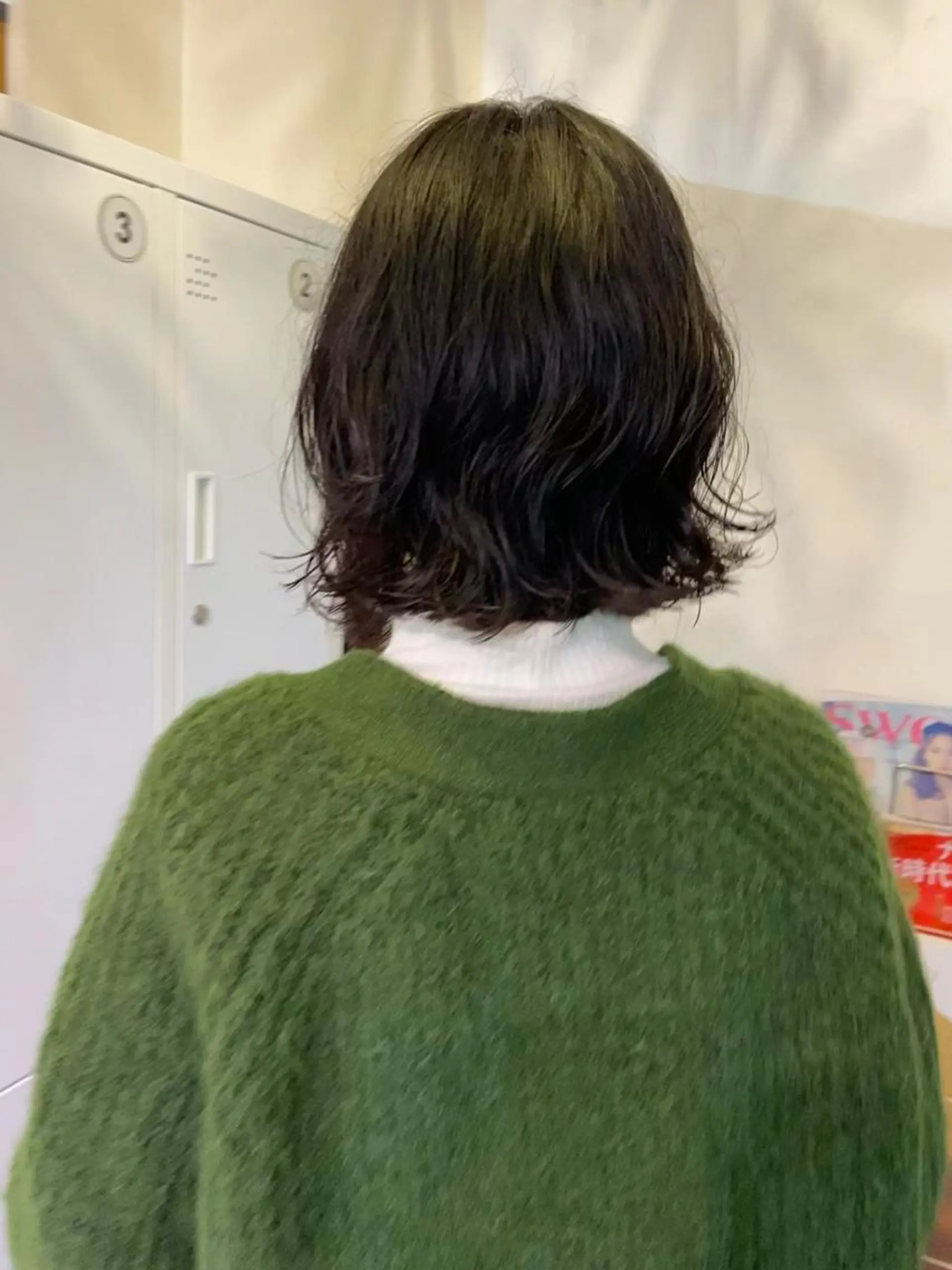 ミディアム パーマ 田中 あやなのヘアスタイル