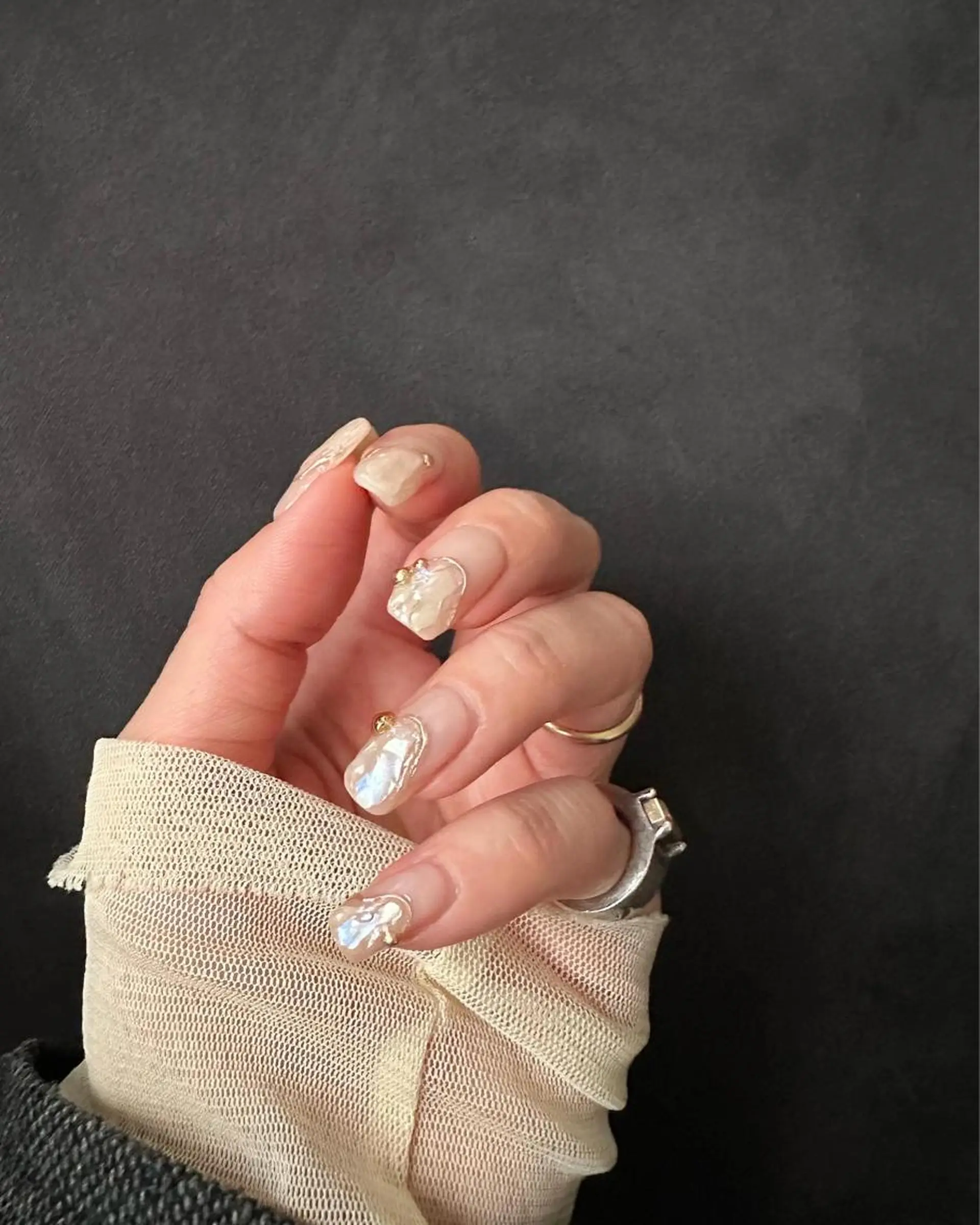 ネイル ハンドネイル フットネイル kiii.__ ✴︎*のネイルデザイン