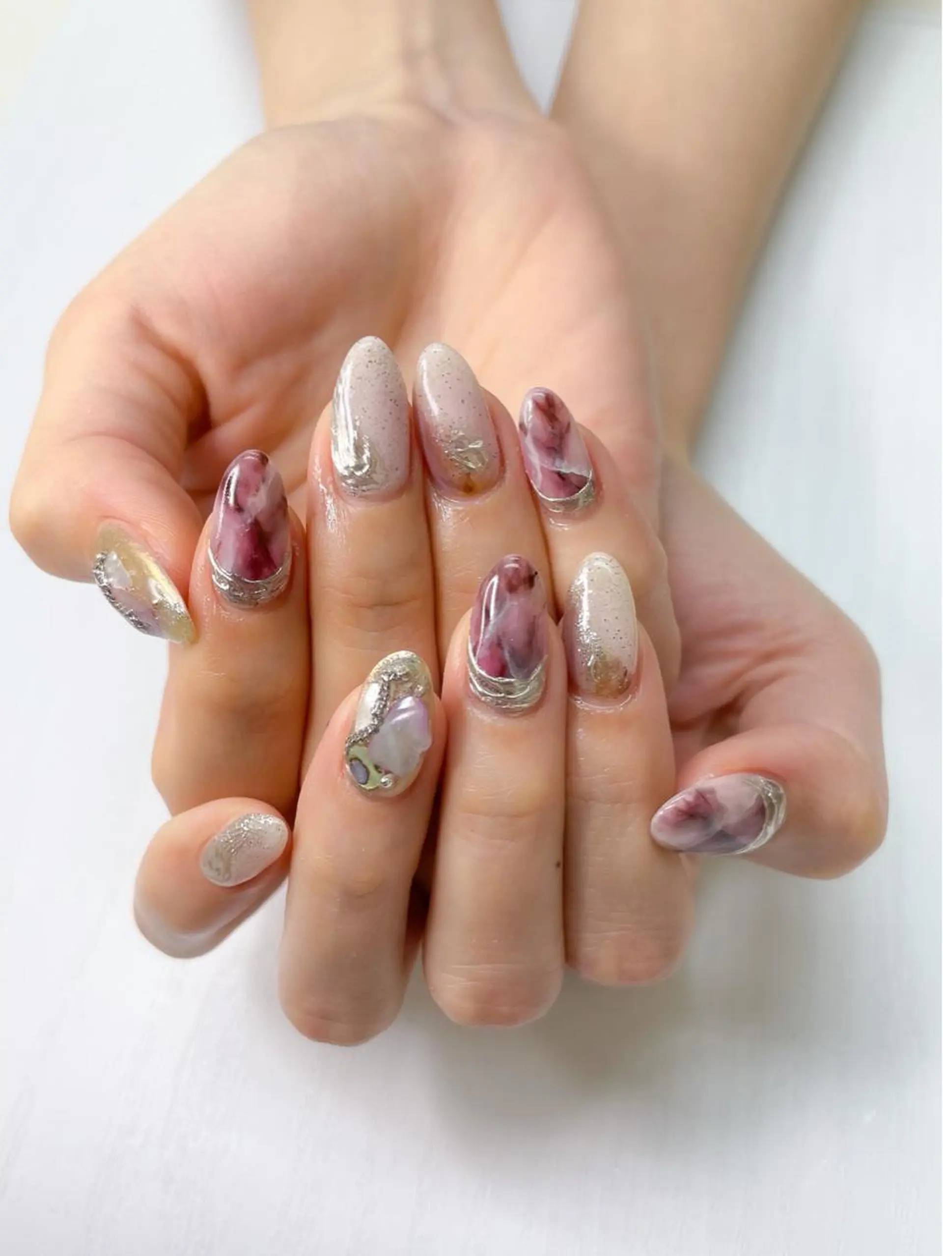 ネイル ハンドネイル Hisaka Mikiのネイルデザイン