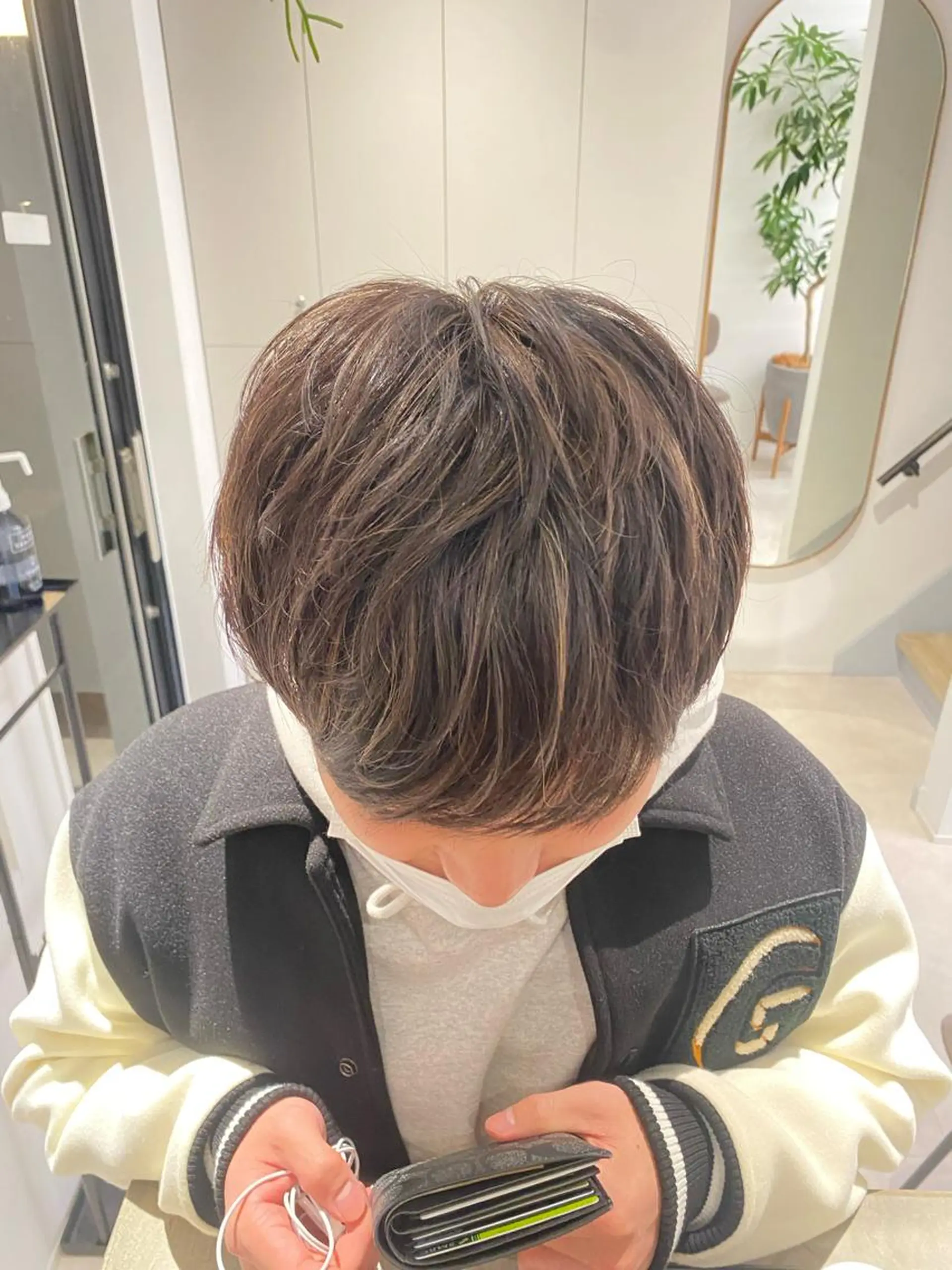 ショート カラー ハイライトカラー ハイライト noa/ 渋谷のヘアスタイル